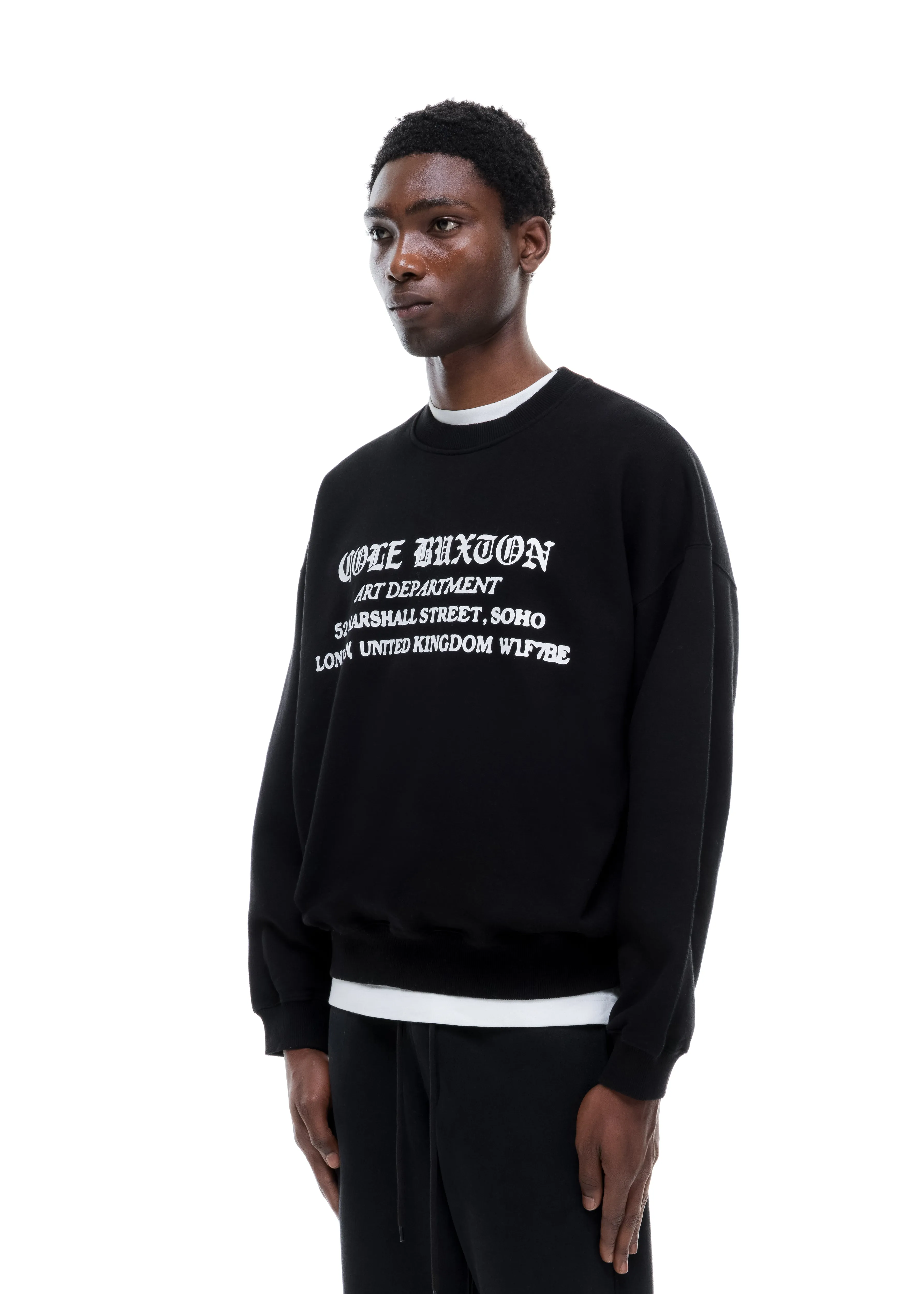 ART DEPARTMENT SWEATSHIRT sold by Cole Buxton product image thumbnail 5
