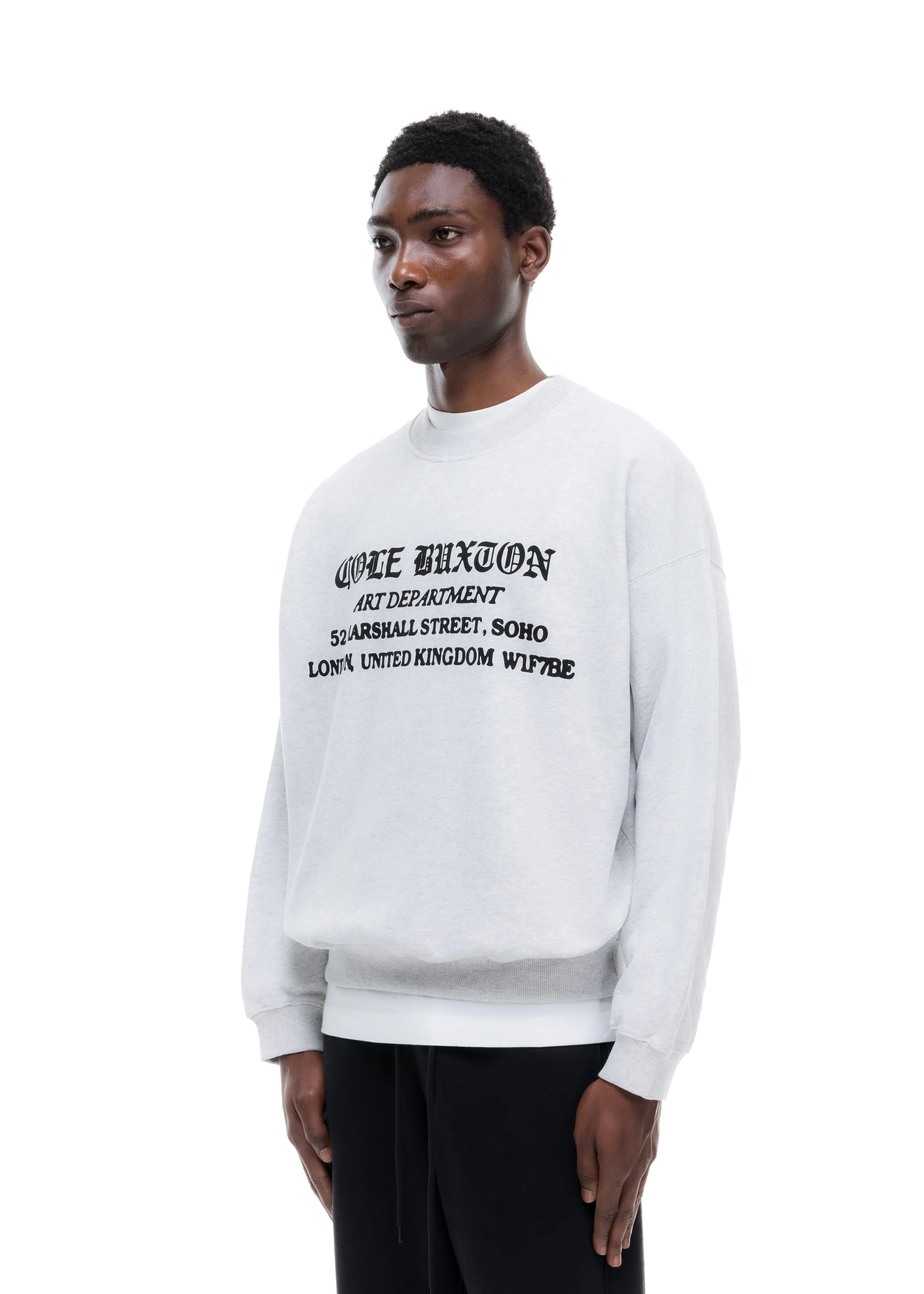 ART DEPARTMENT SWEATSHIRT sold by Cole Buxton product image thumbnail 5