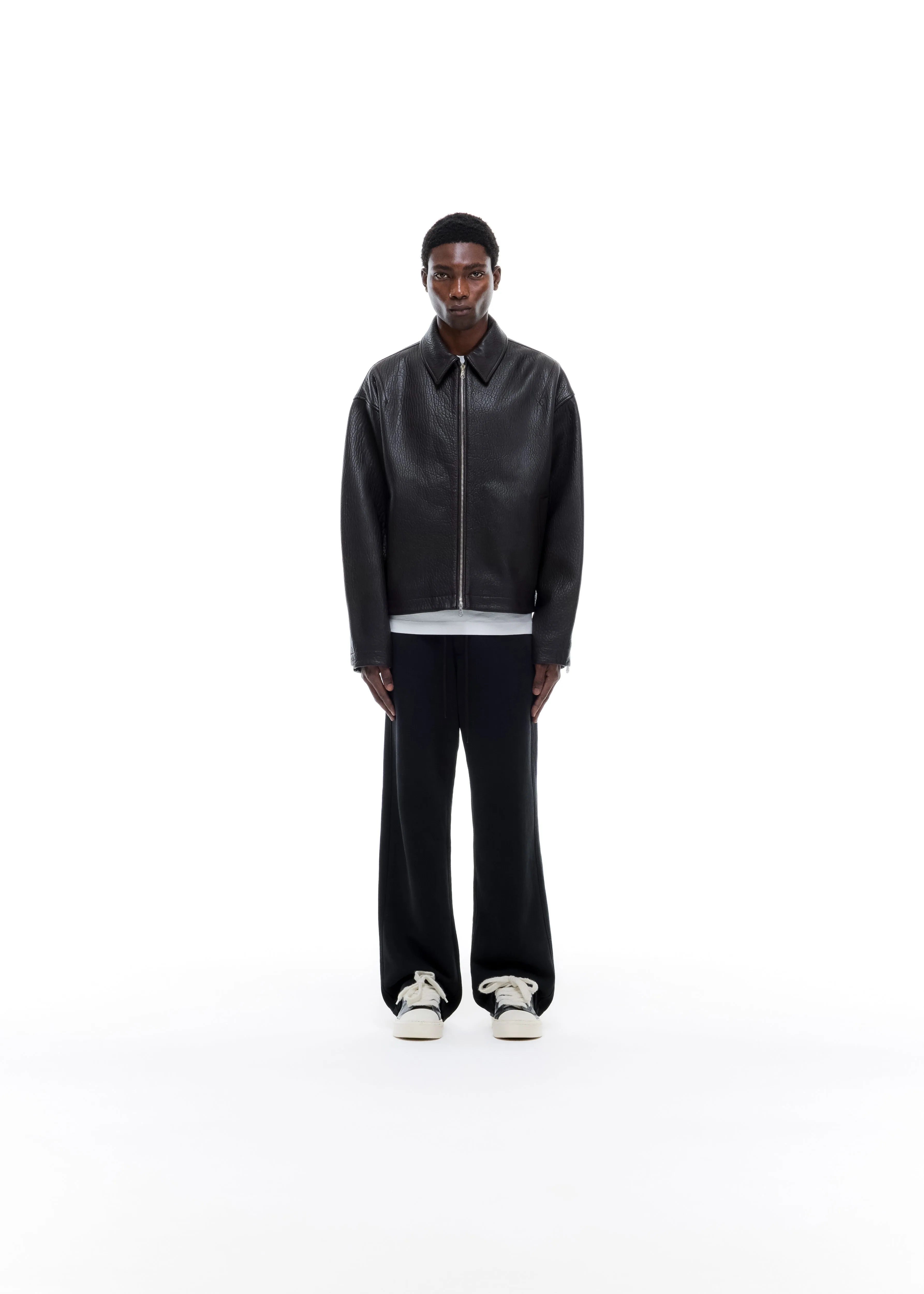 SHRUNKEN LEATHER JACKET sold by Cole Buxton product image thumbnail 2