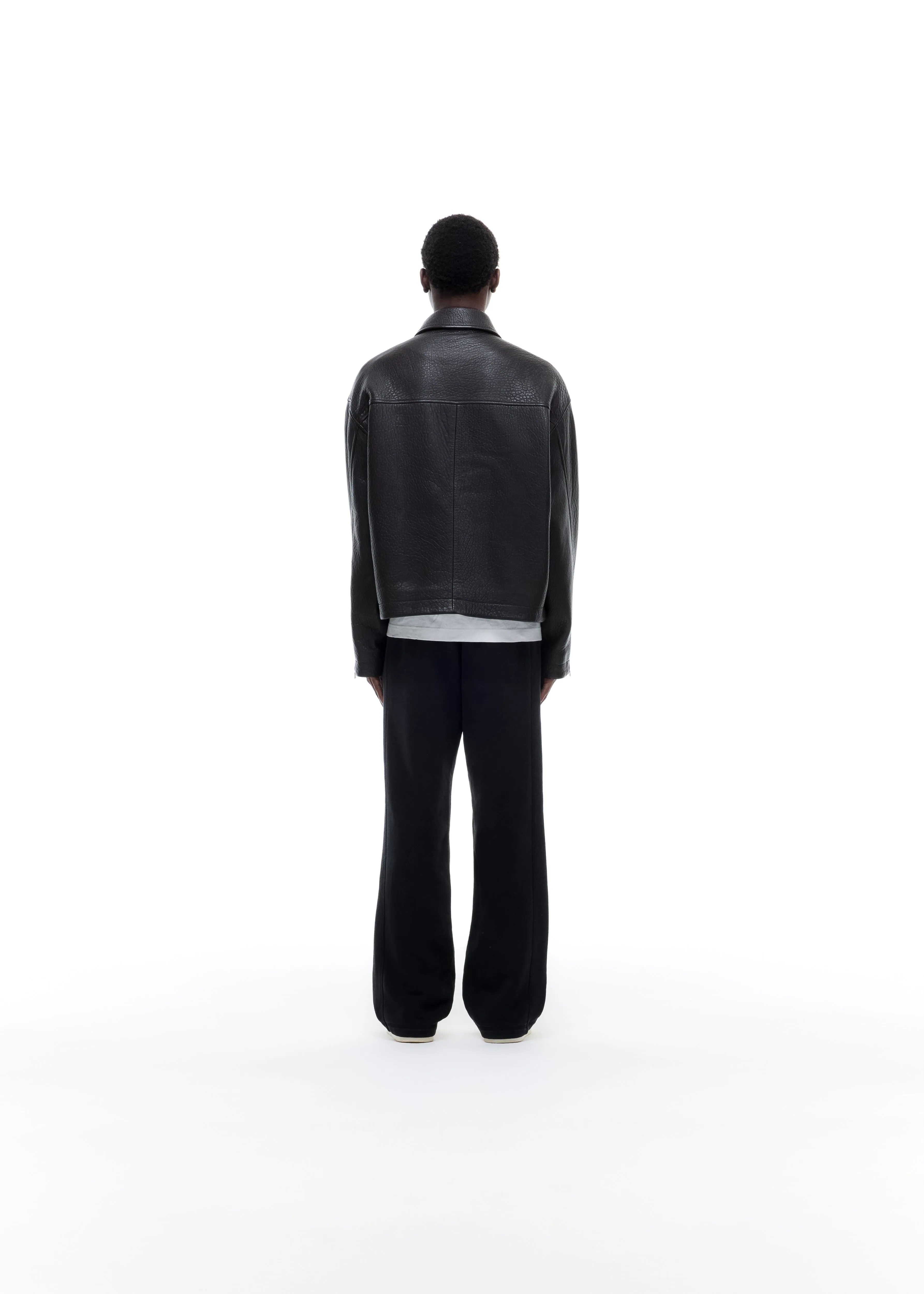 SHRUNKEN LEATHER JACKET sold by Cole Buxton product image thumbnail 4