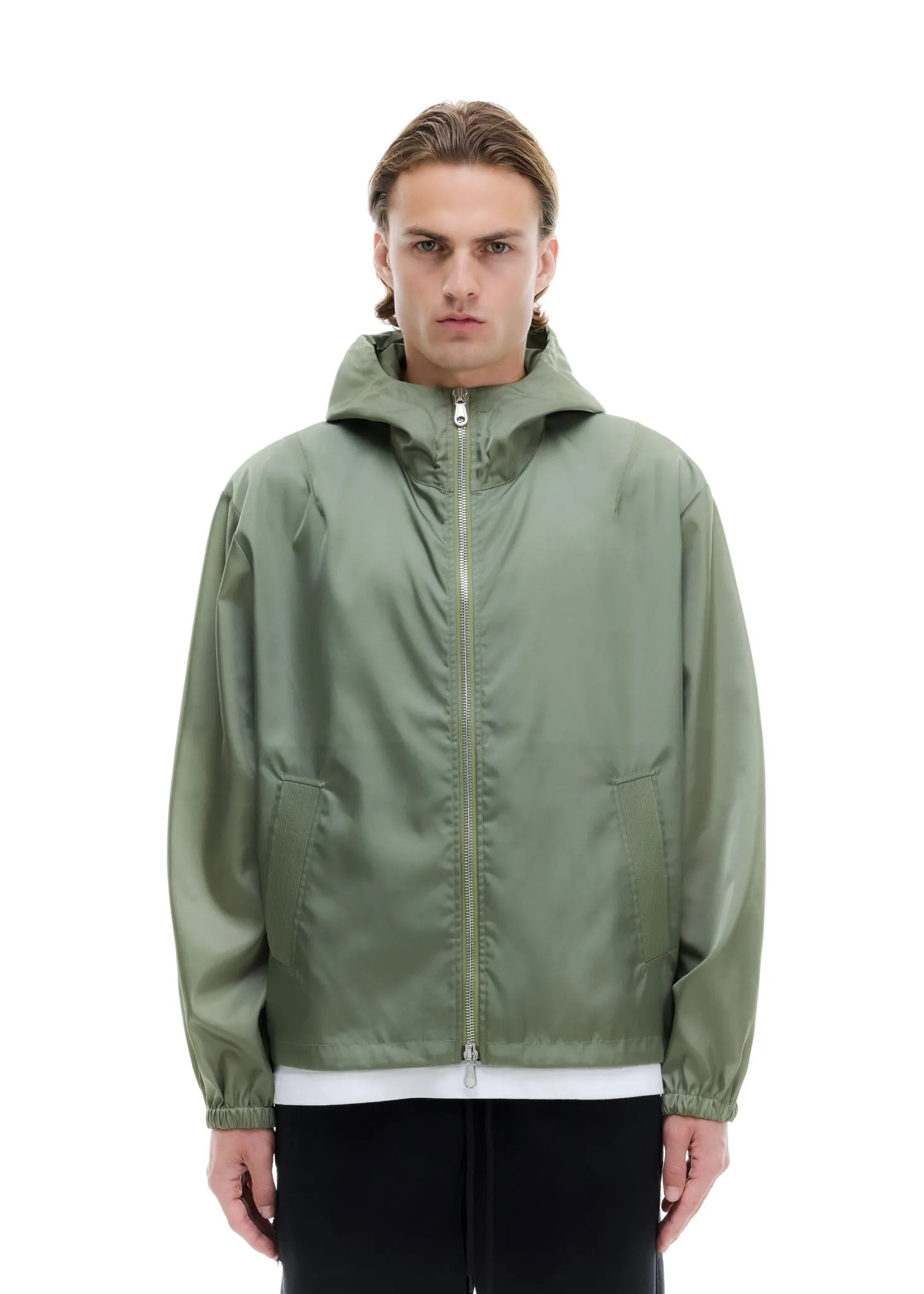 HOODED NYLON WINDBREAKER sold by Cole Buxton product image thumbnail 5