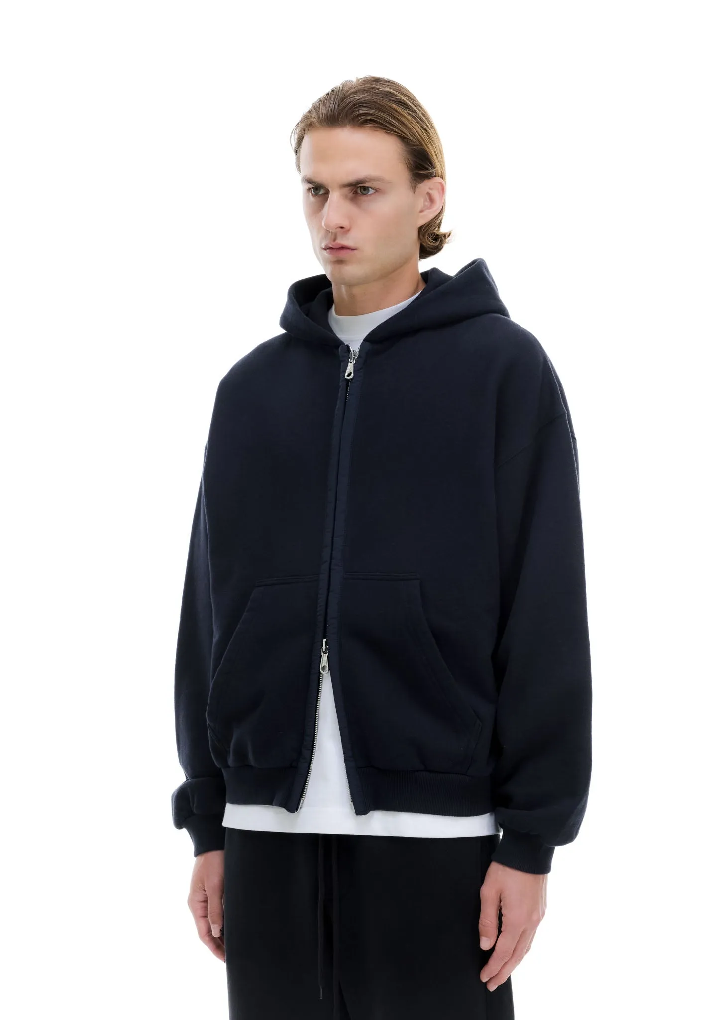 NYLON TAPE ZIPPED HOODIE sold by Cole Buxton product image thumbnail 5