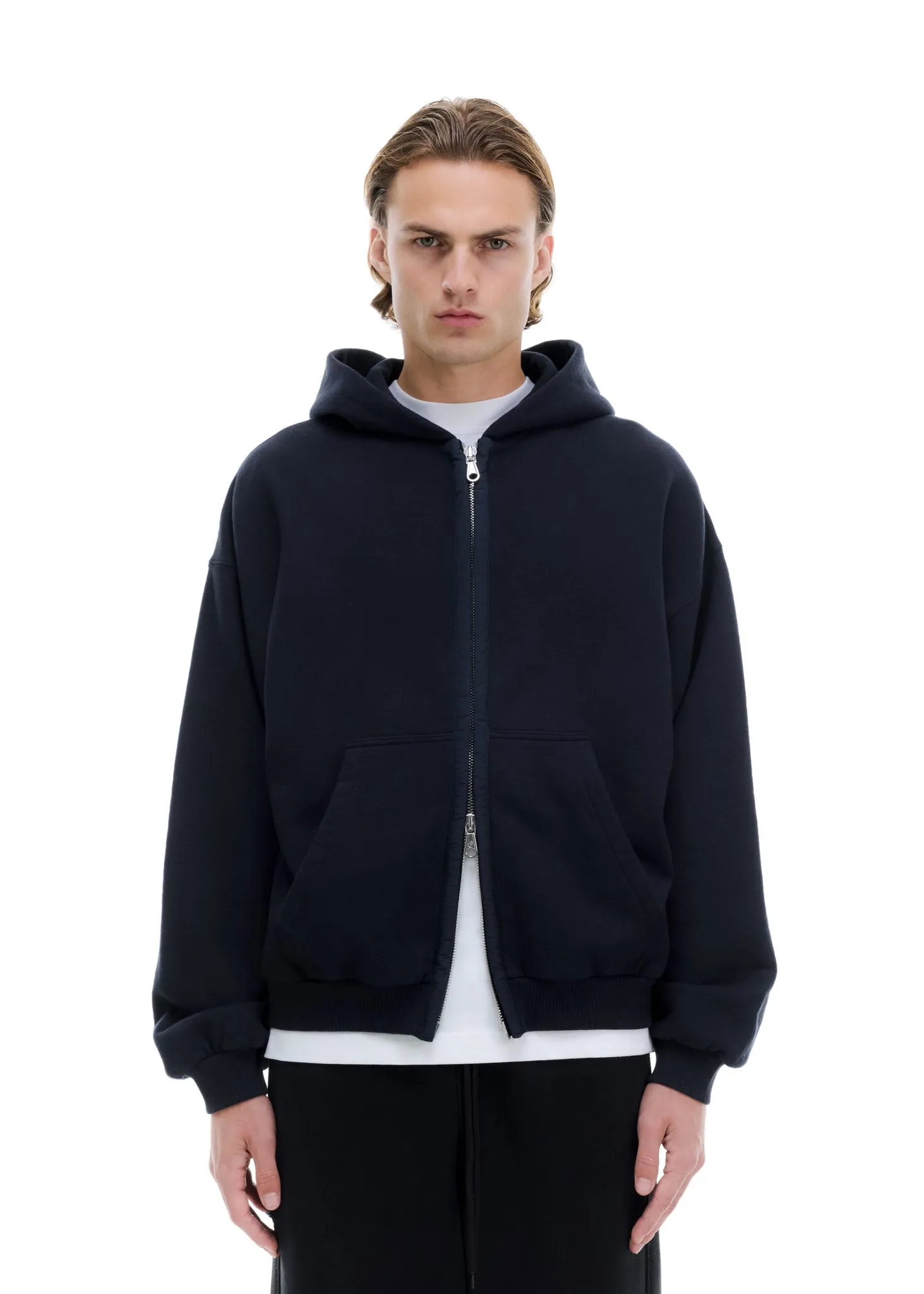 NYLON TAPE ZIPPED HOODIE sold by Cole Buxton product image thumbnail 4