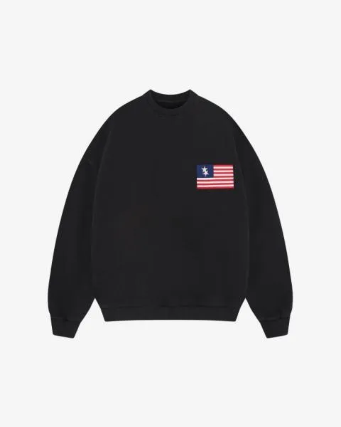 TWO STAR FLAG SWEATSHIRT sold by Cole Buxton