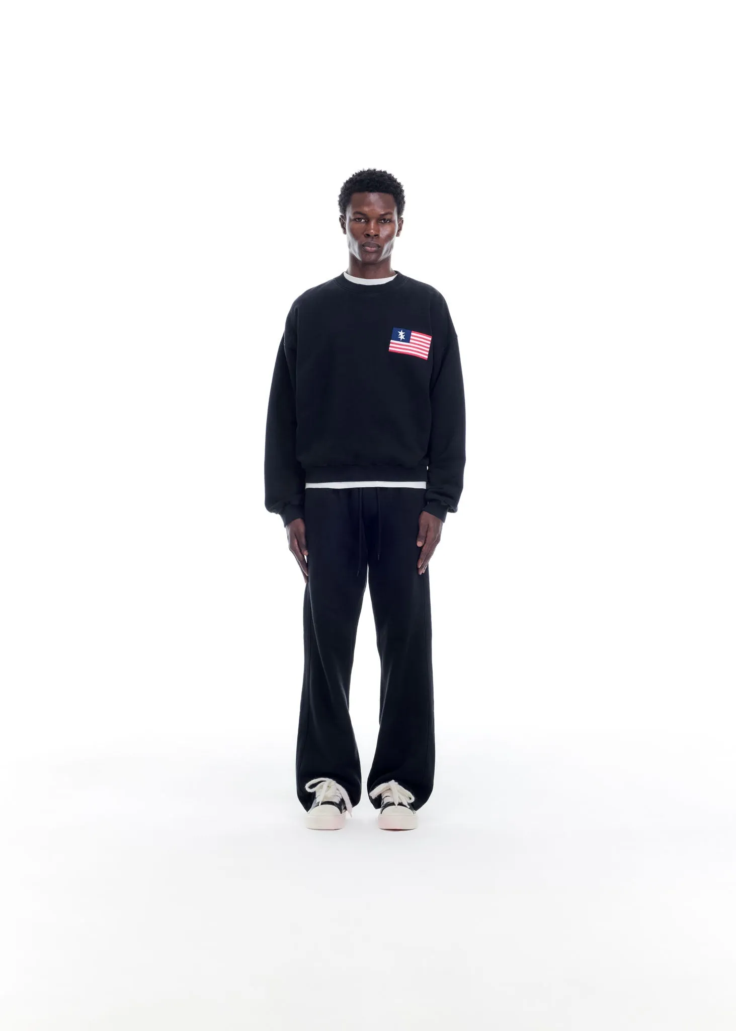 TWO STAR FLAG SWEATSHIRT sold by Cole Buxton product image thumbnail 2