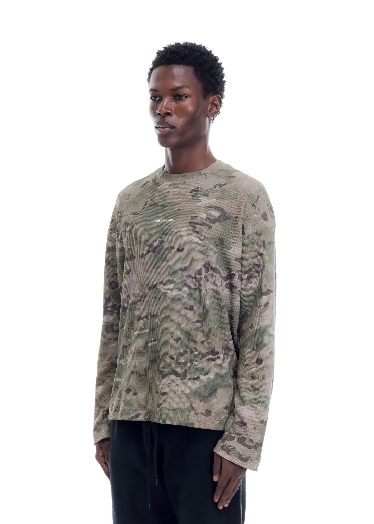 WAFFLE LONG SLEEVE sold by Cole Buxton product image thumbnail 5