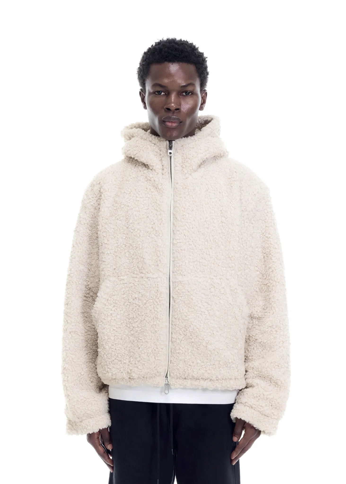 ZIP THROUGH HOODED FLEECE sold by Cole Buxton product image thumbnail 5