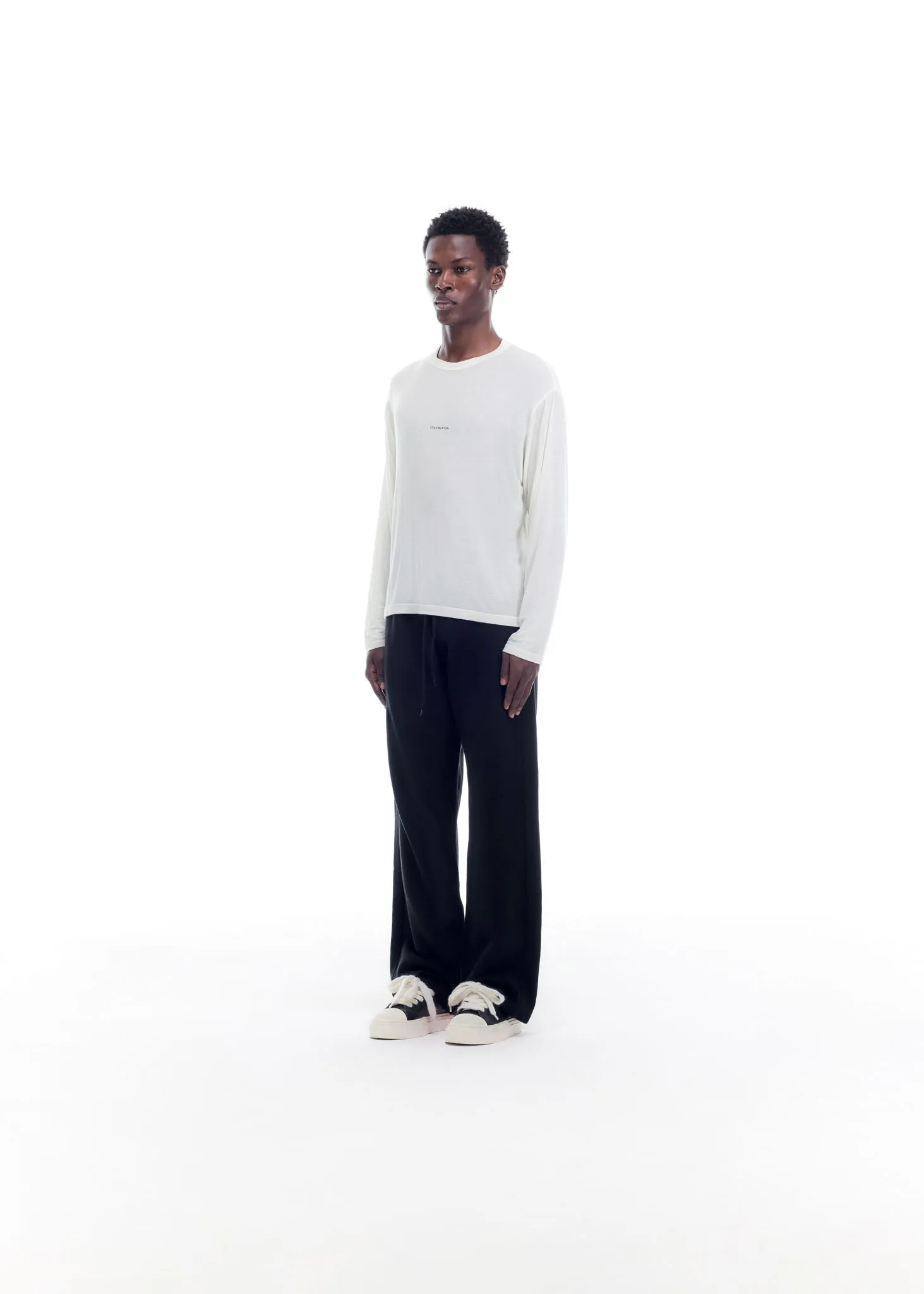 MINI LOGO SHEER LONG SLEEVE T-SHIRT sold by Cole Buxton product image thumbnail 3