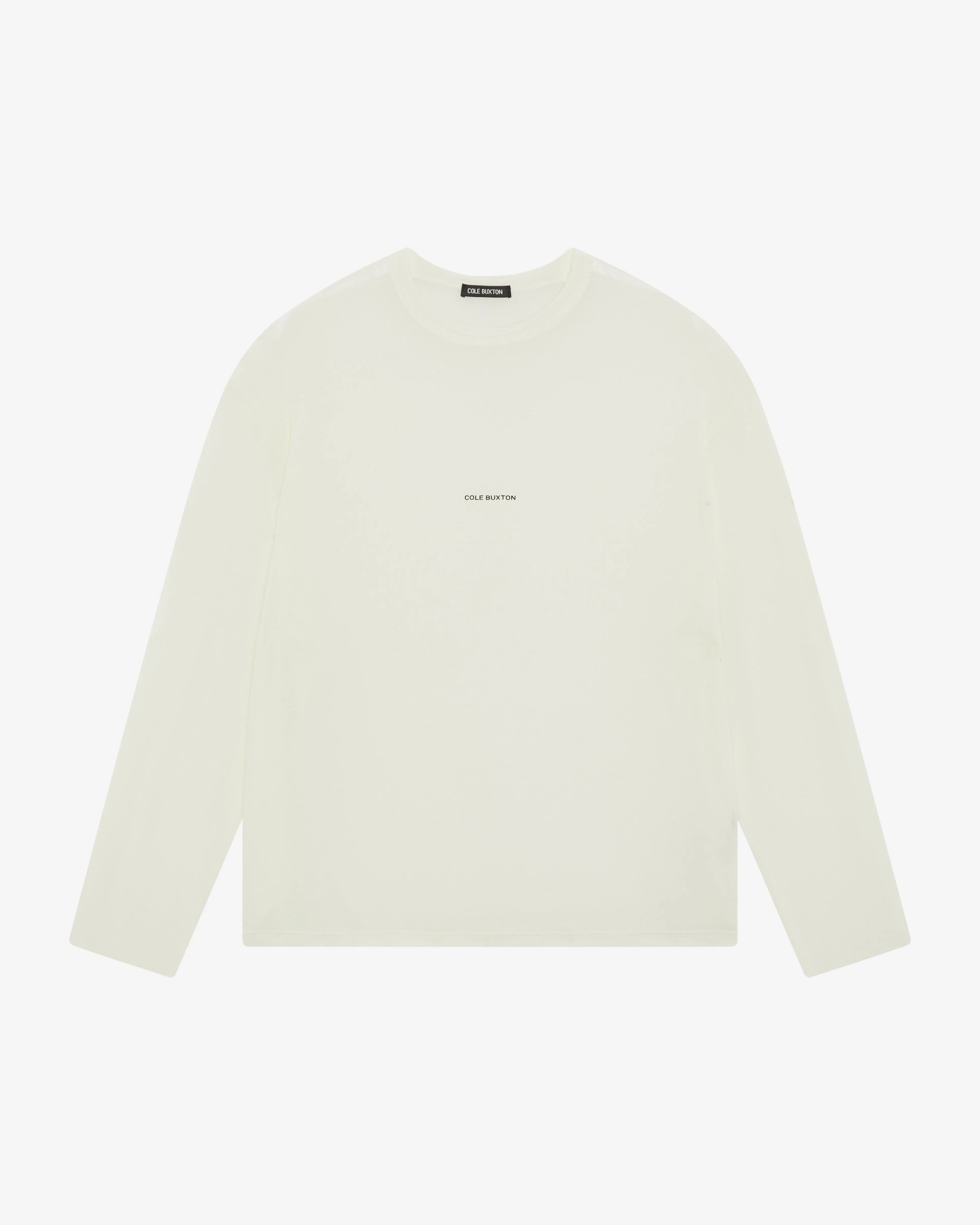 MINI LOGO SHEER LONG SLEEVE T-SHIRT sold by Cole Buxton