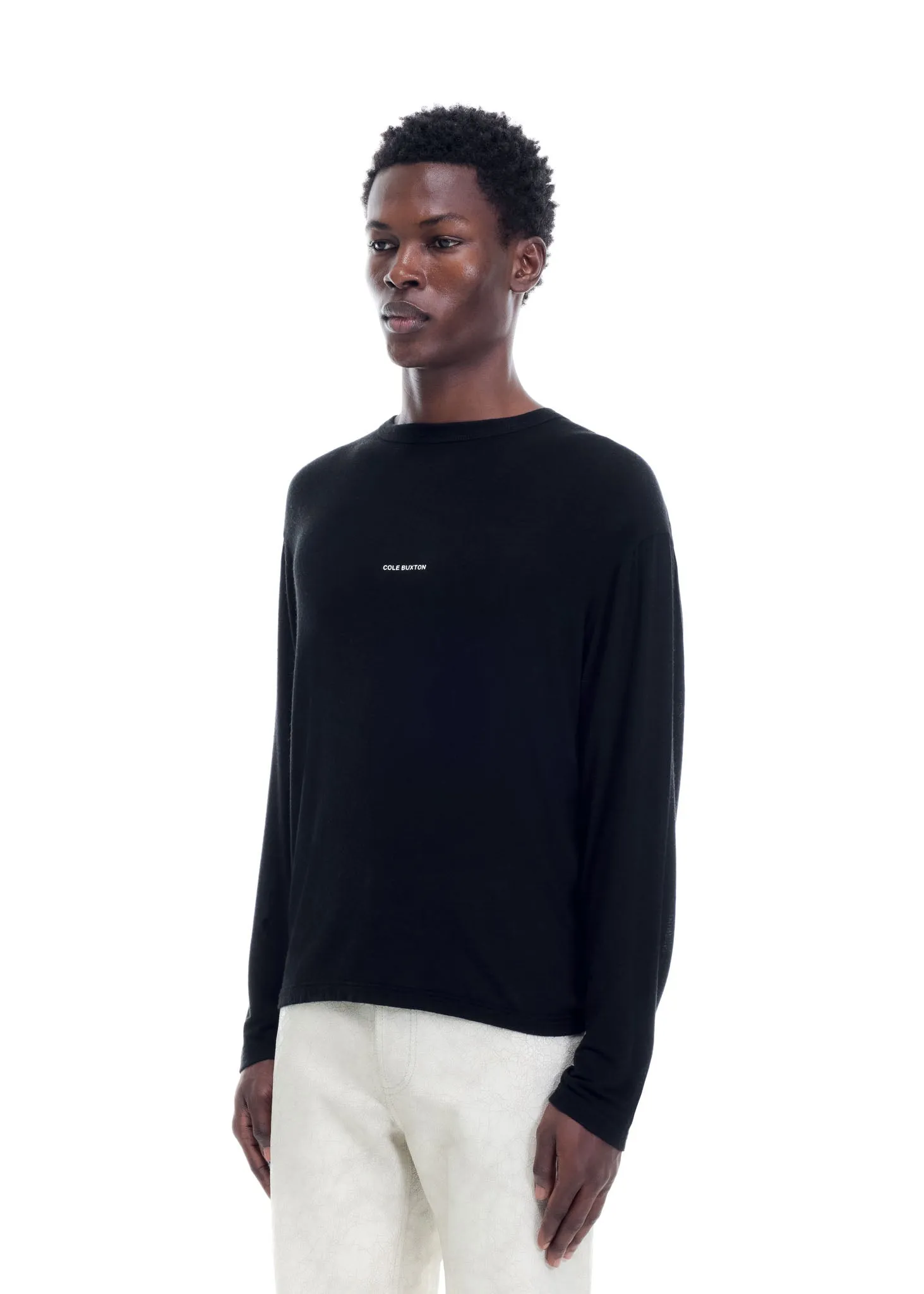 MINI LOGO SHEER LONG SLEEVE T-SHIRT sold by Cole Buxton product image thumbnail 5