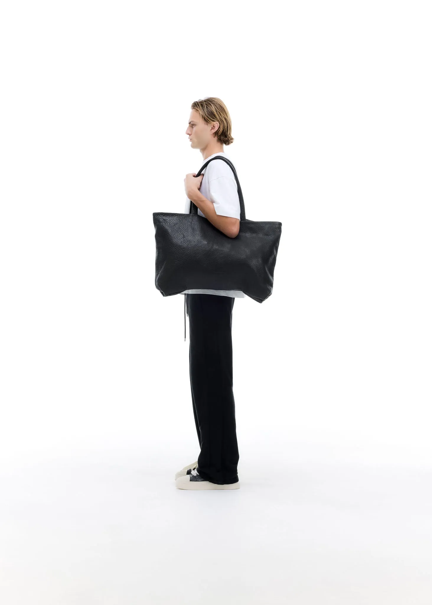 SHRUNKEN LEATHER HEATHROW HANDBAG sold by Cole Buxton product image thumbnail 2