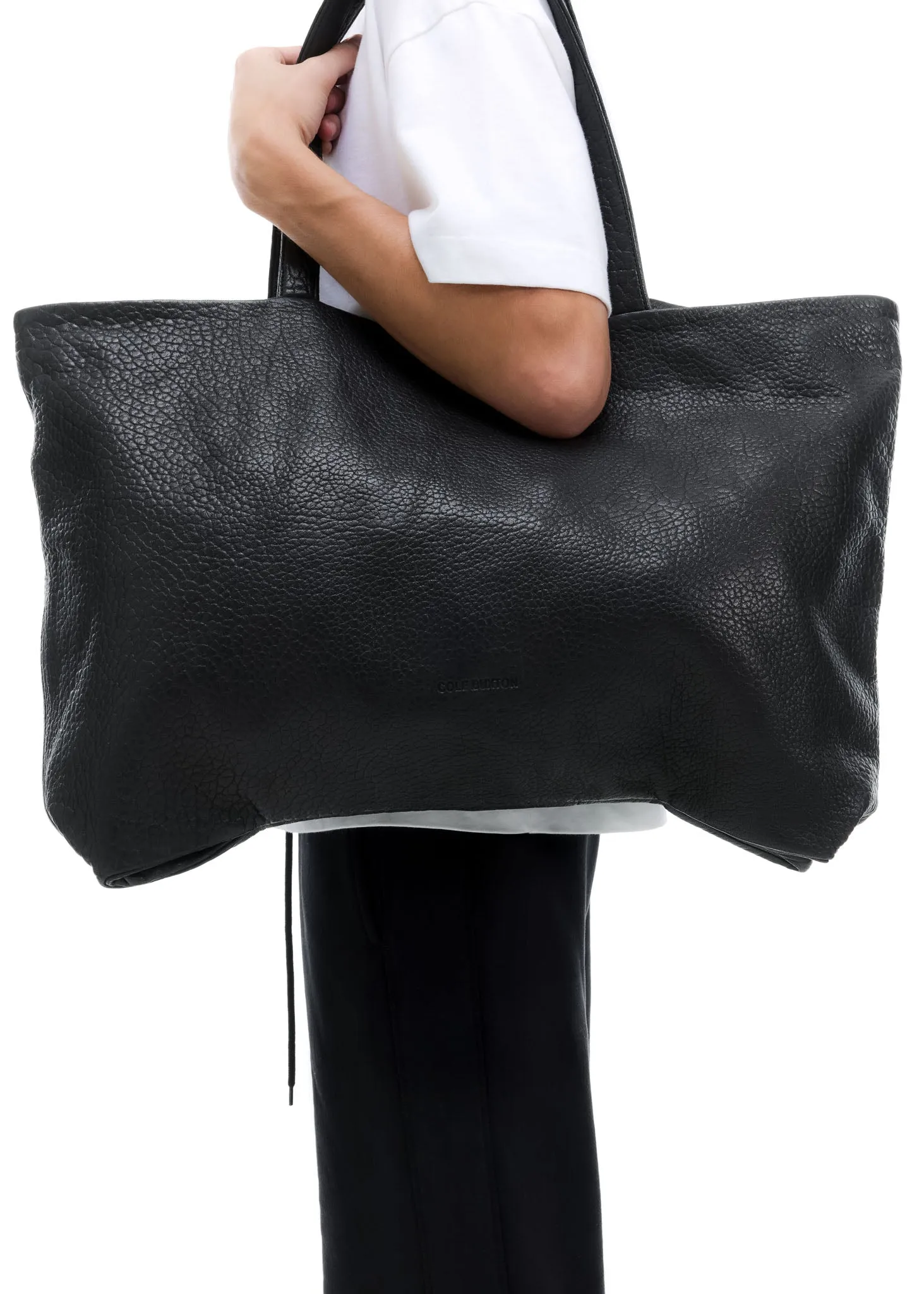 SHRUNKEN LEATHER HEATHROW HANDBAG sold by Cole Buxton product image thumbnail 4
