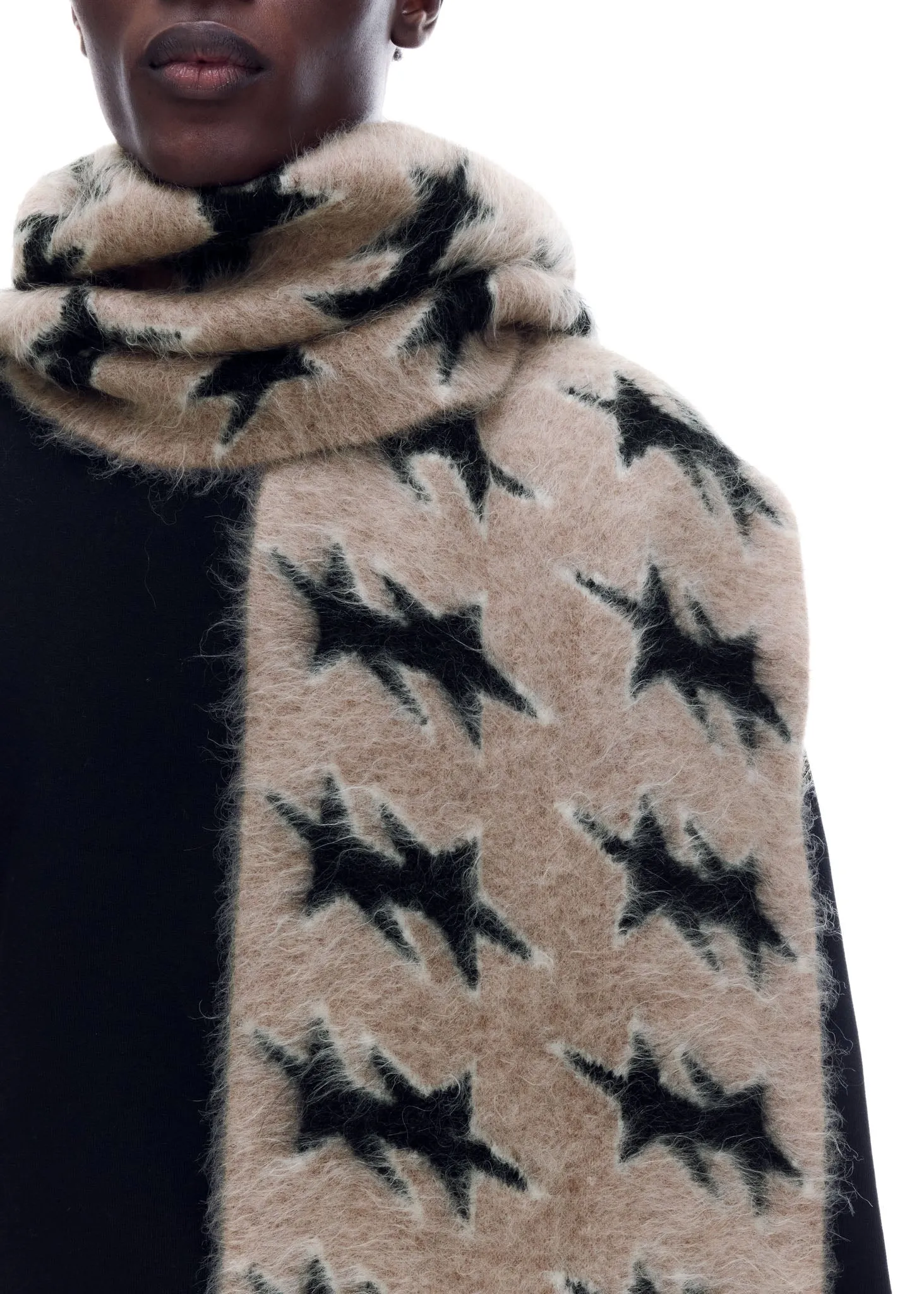 STAR KNIT SCARF sold by Cole Buxton product image thumbnail 4