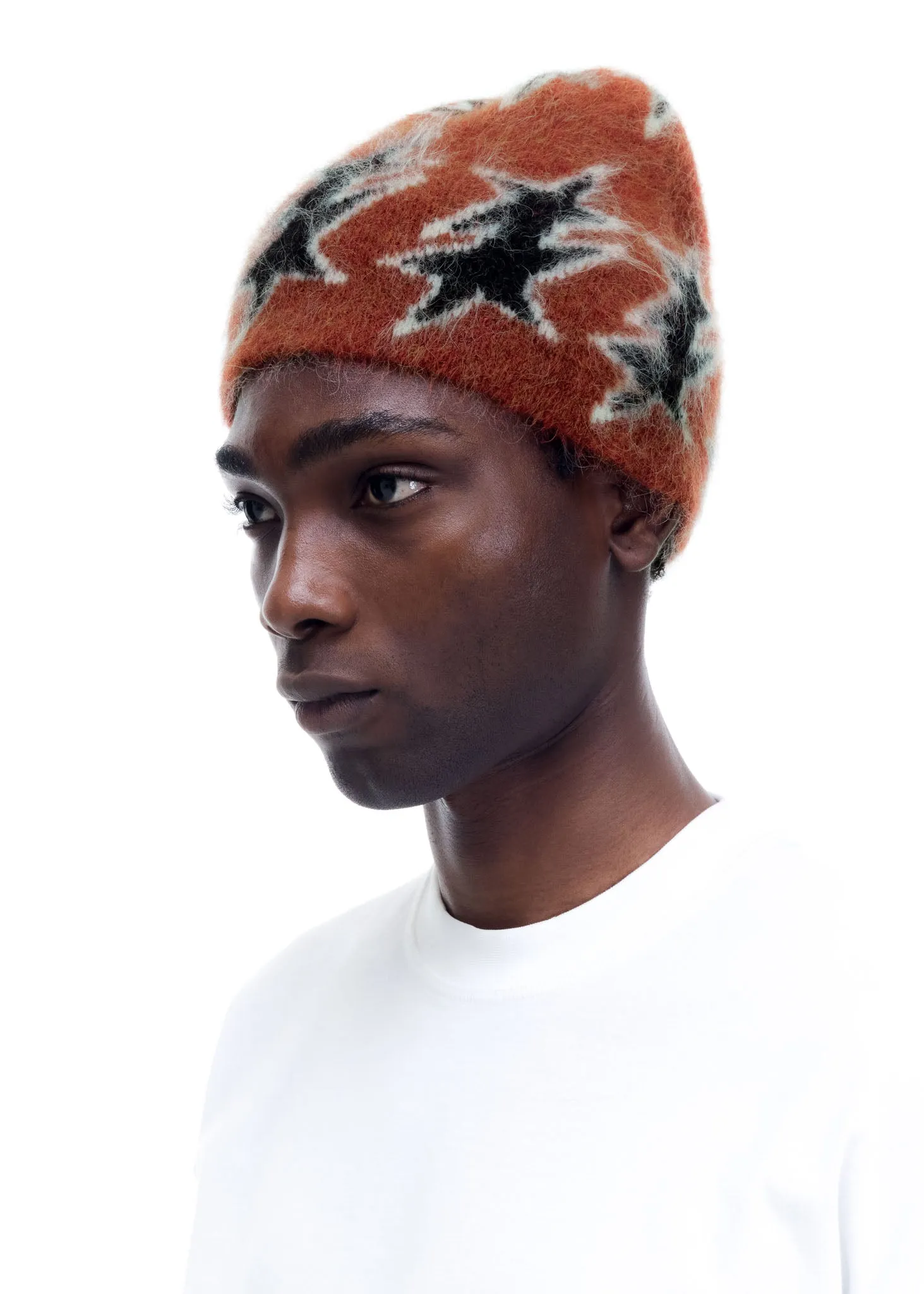 STAR KNIT BEANIE sold by Cole Buxton product image thumbnail 3