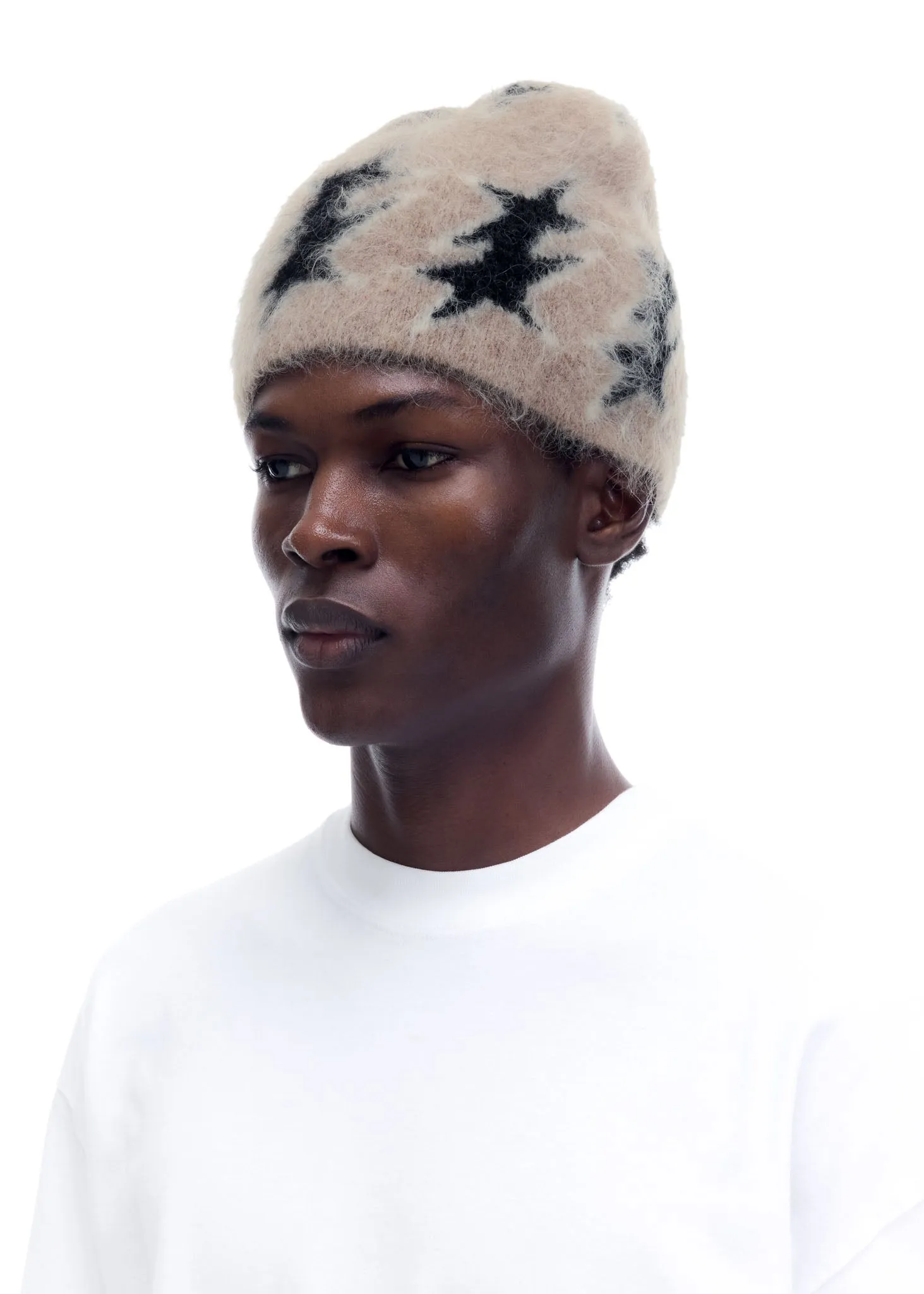 STAR KNIT BEANIE sold by Cole Buxton product image thumbnail 3
