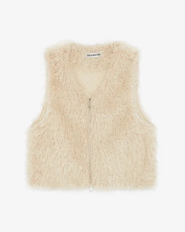 MOHAIR GILET made by Cole Buxton