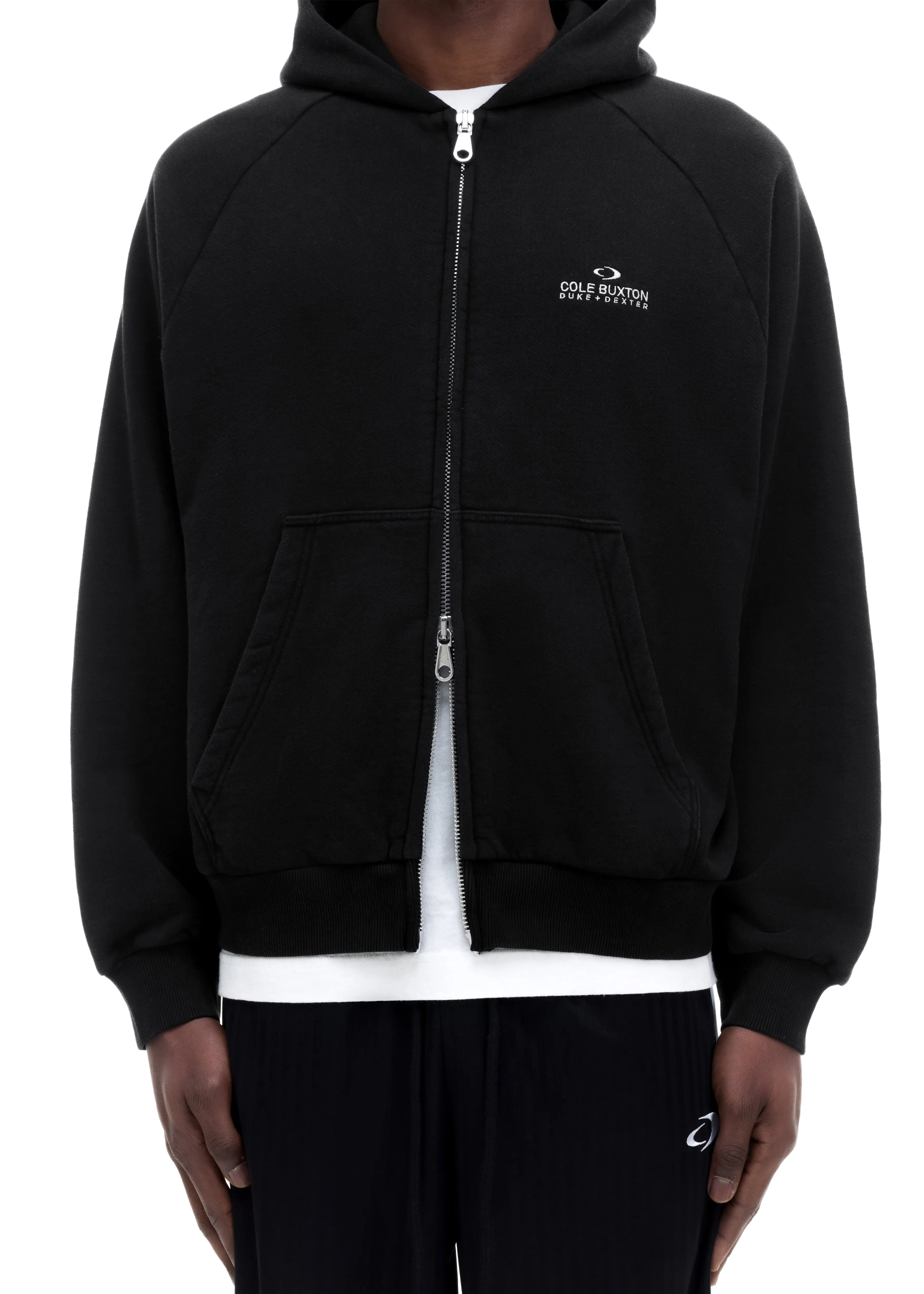 D+D EMBLEM ZIPPED HOODIE sold by Cole Buxton product image thumbnail 3