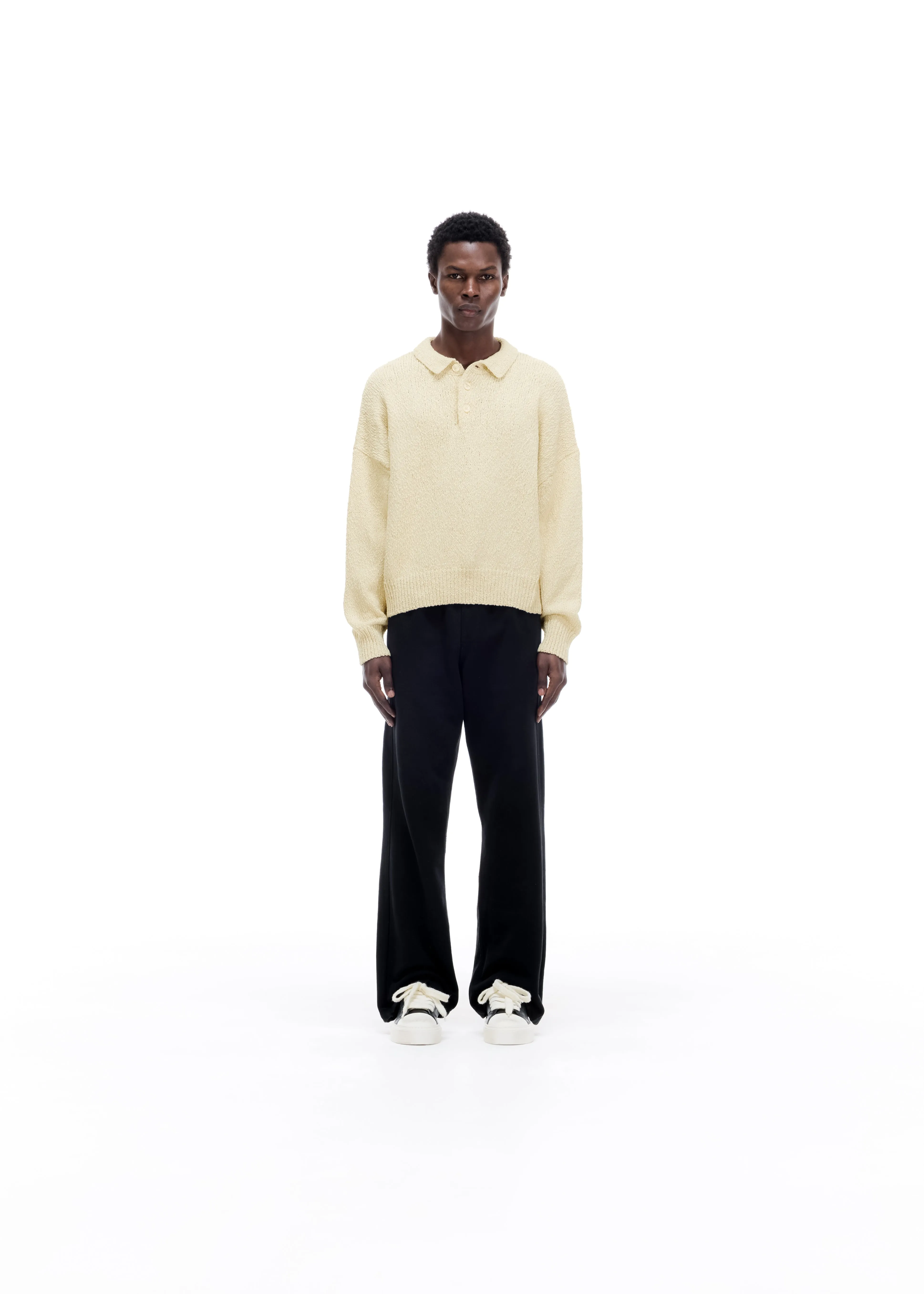 BEACH KNIT POLO SWEATER sold by Cole Buxton product image thumbnail 2