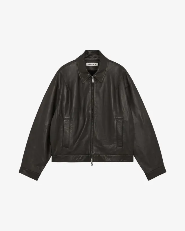 LIGHT LEATHER JACKET made by Cole Buxton