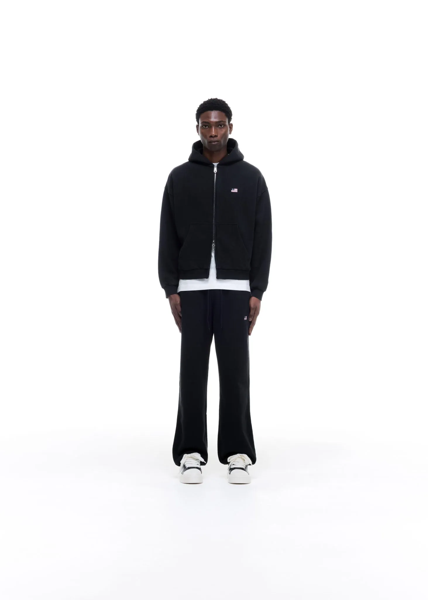 MINI FLAG ZIPPED HOODIE sold by Cole Buxton product image thumbnail 2