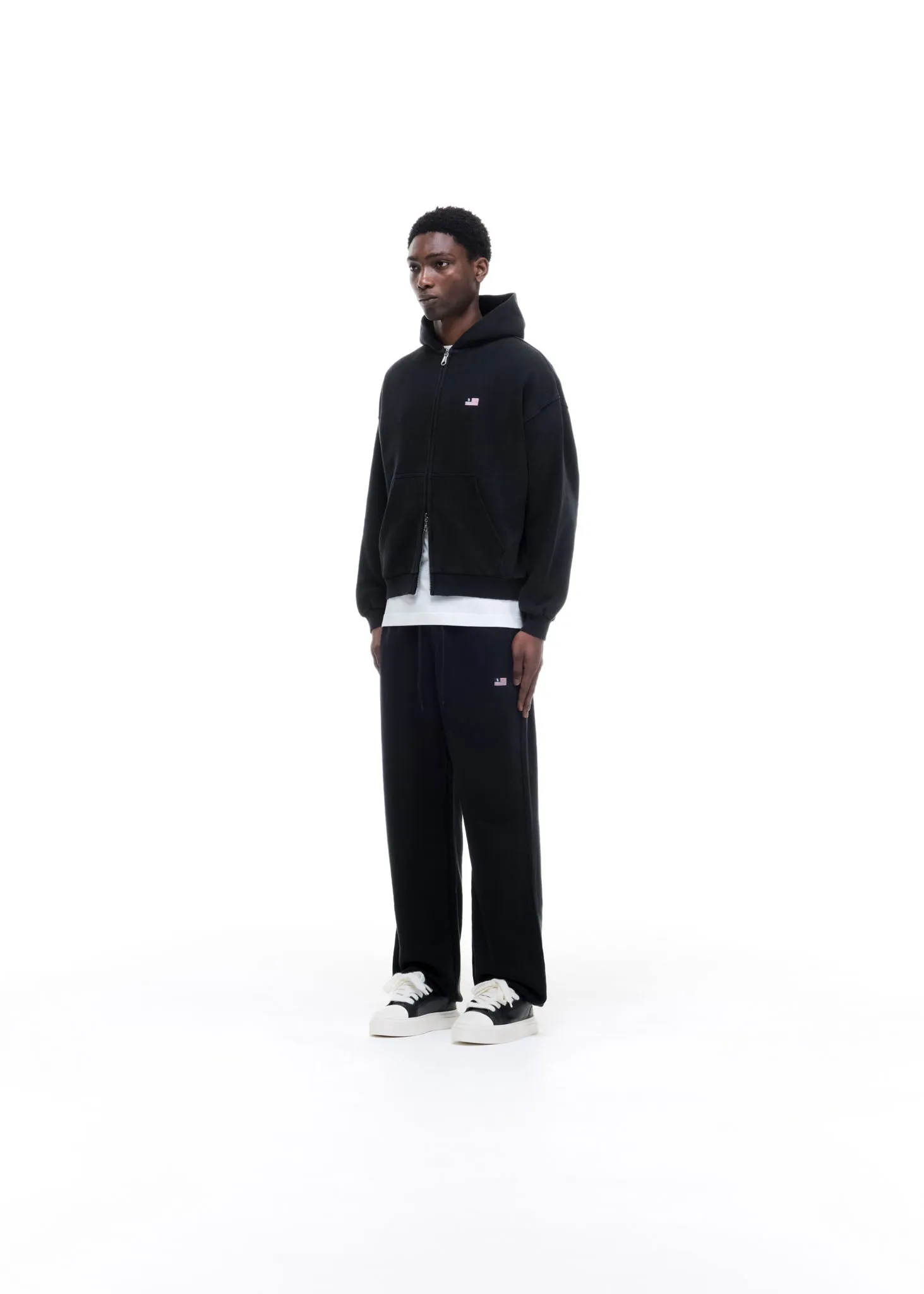 MINI FLAG ZIPPED HOODIE sold by Cole Buxton product image thumbnail 3