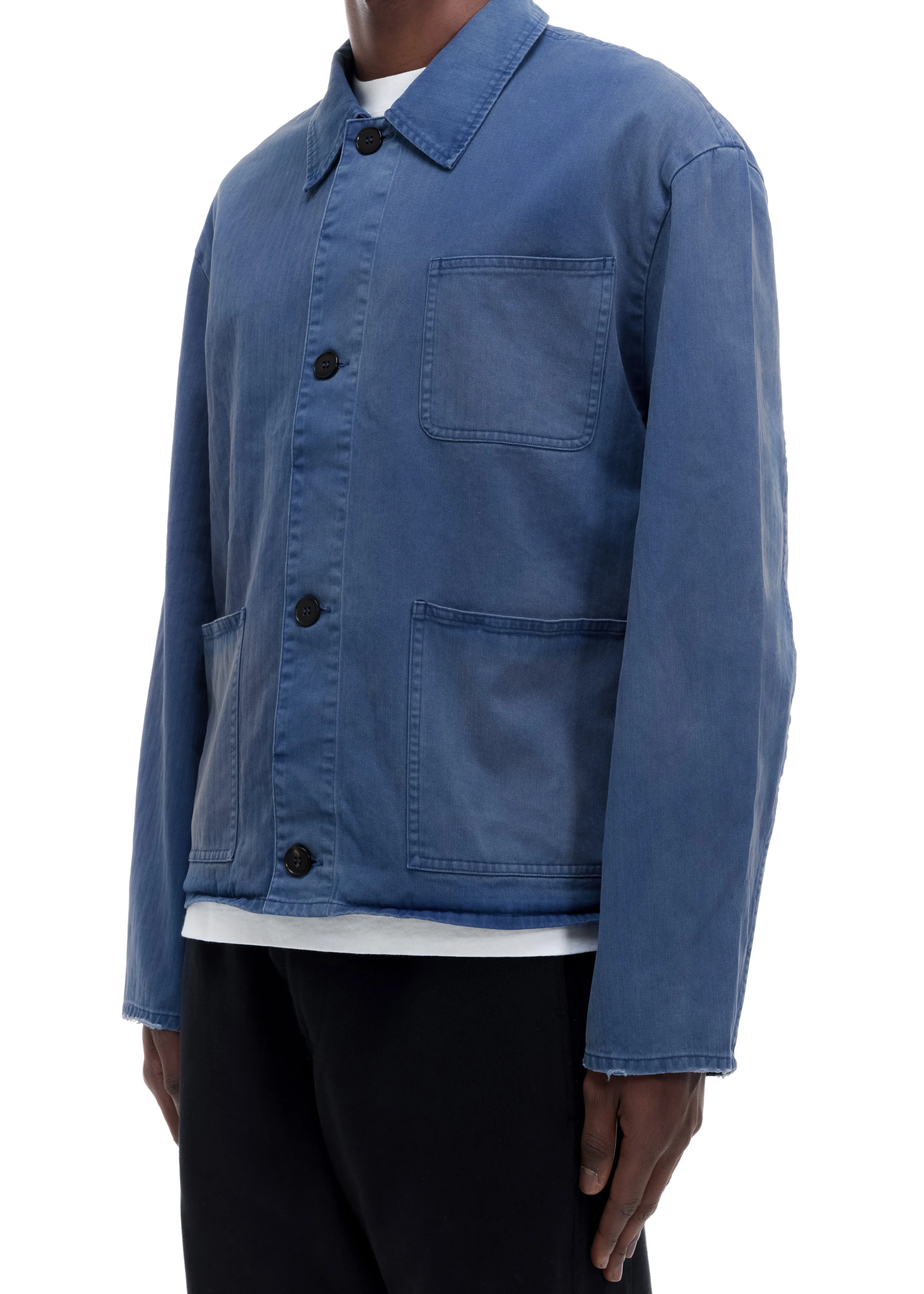 COTTON CHORE JACKET sold by Cole Buxton product image thumbnail 4