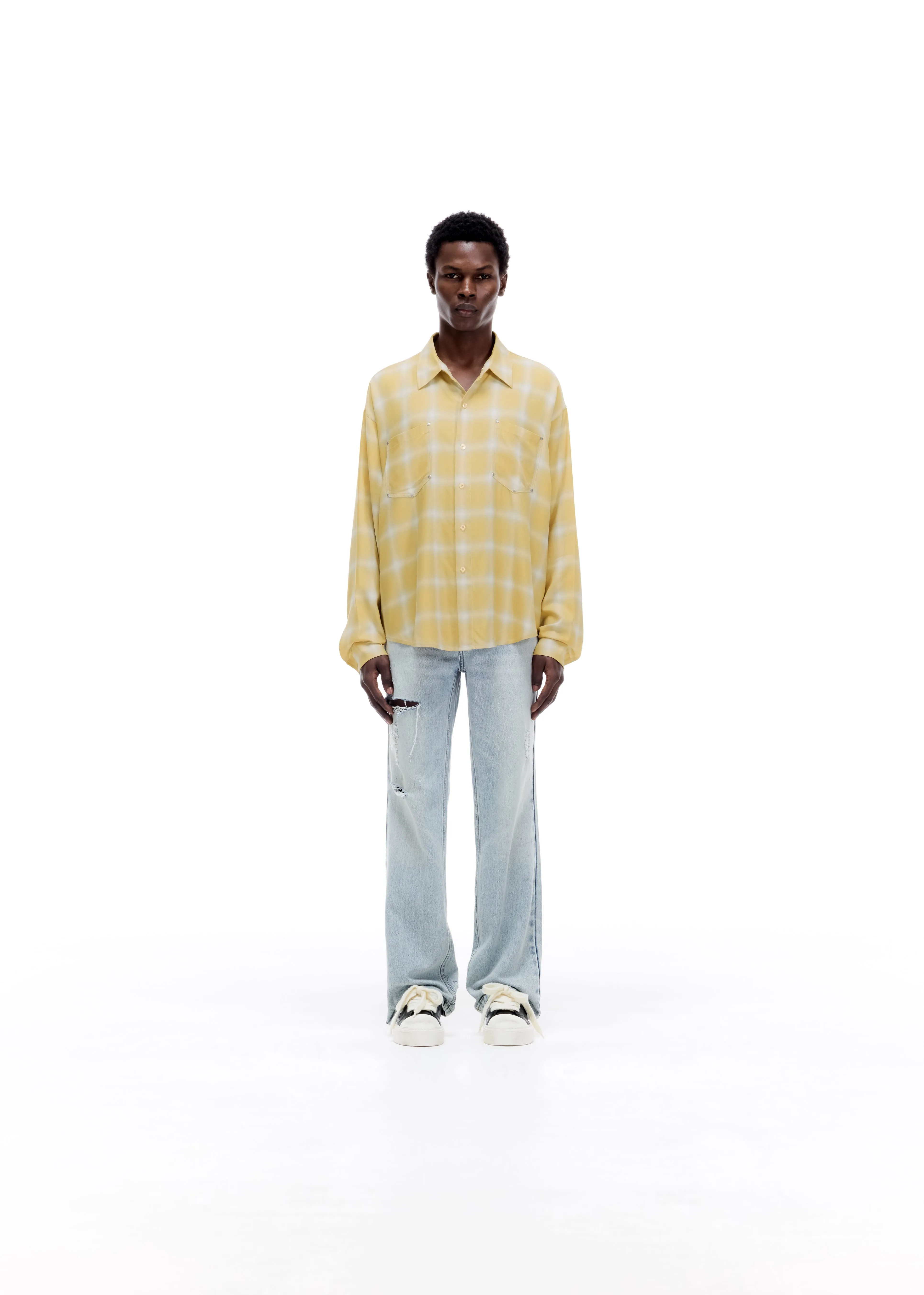 WESTERN CHECK SHIRT sold by Cole Buxton product image thumbnail 2
