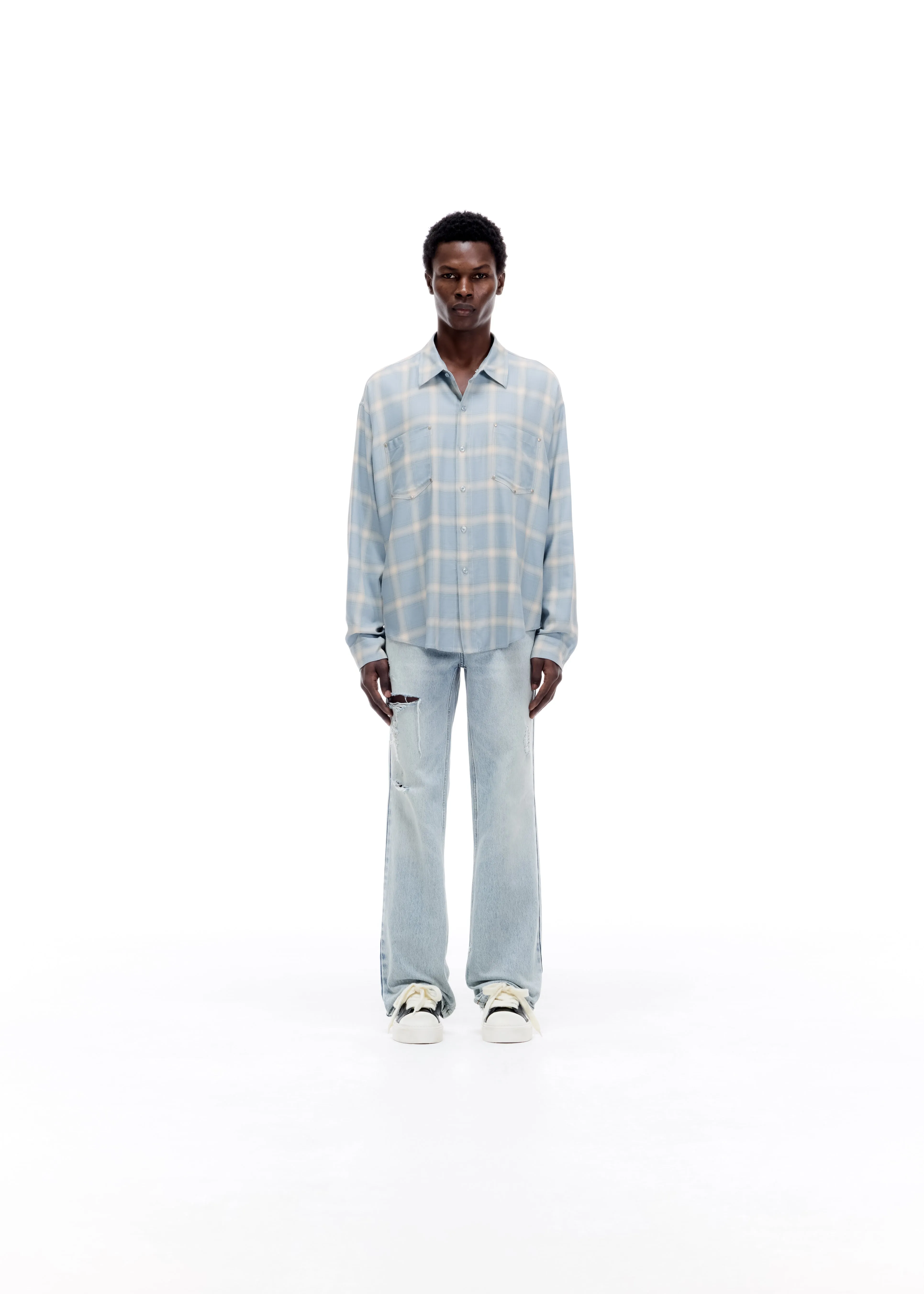 WESTERN CHECK SHIRT sold by Cole Buxton product image thumbnail 2