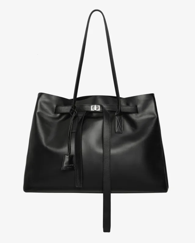 LEATHER HOLDALL TOTE made by Cole Buxton