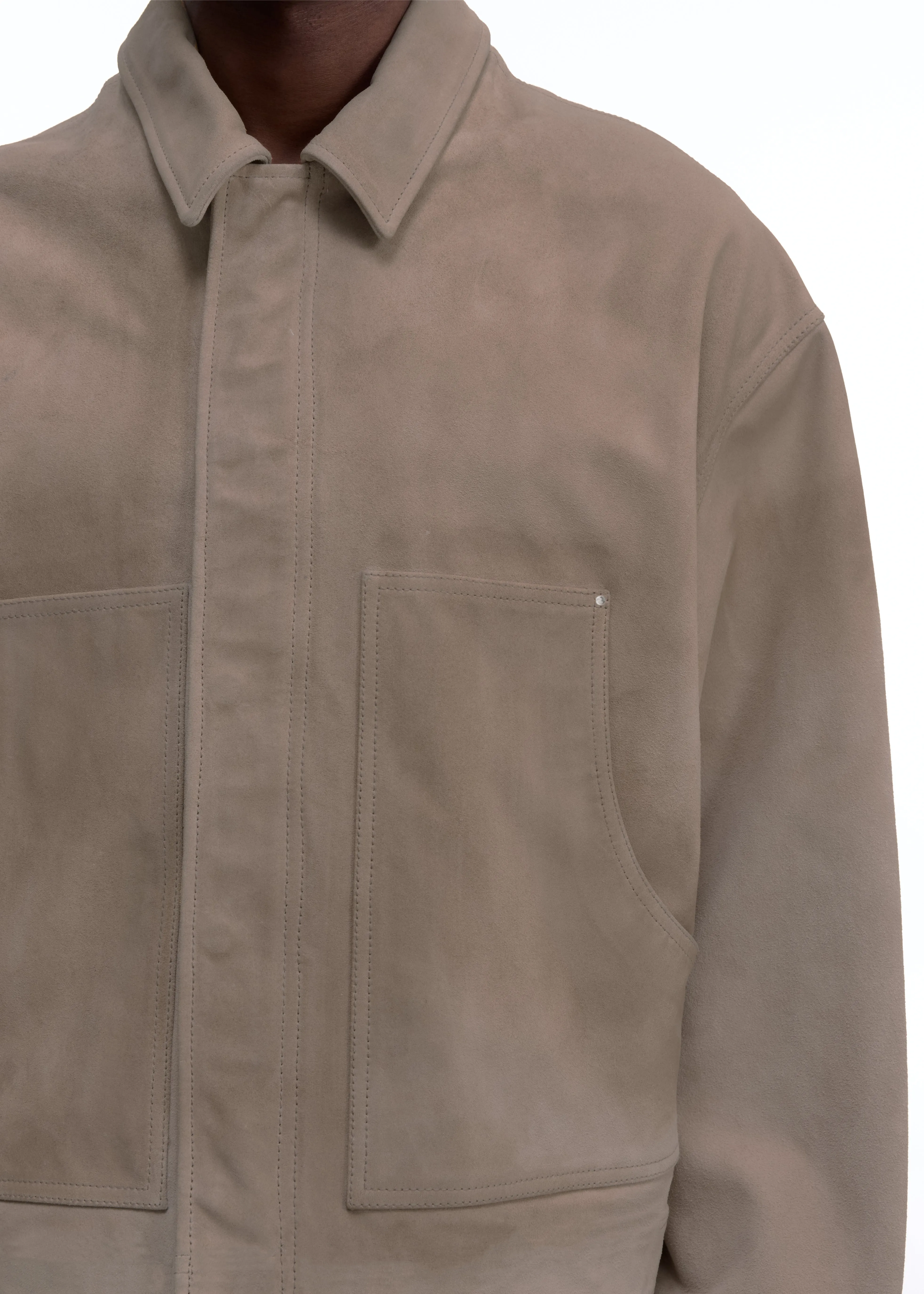 SUEDE CARPENTER JACKET sold by Cole Buxton product image thumbnail 5