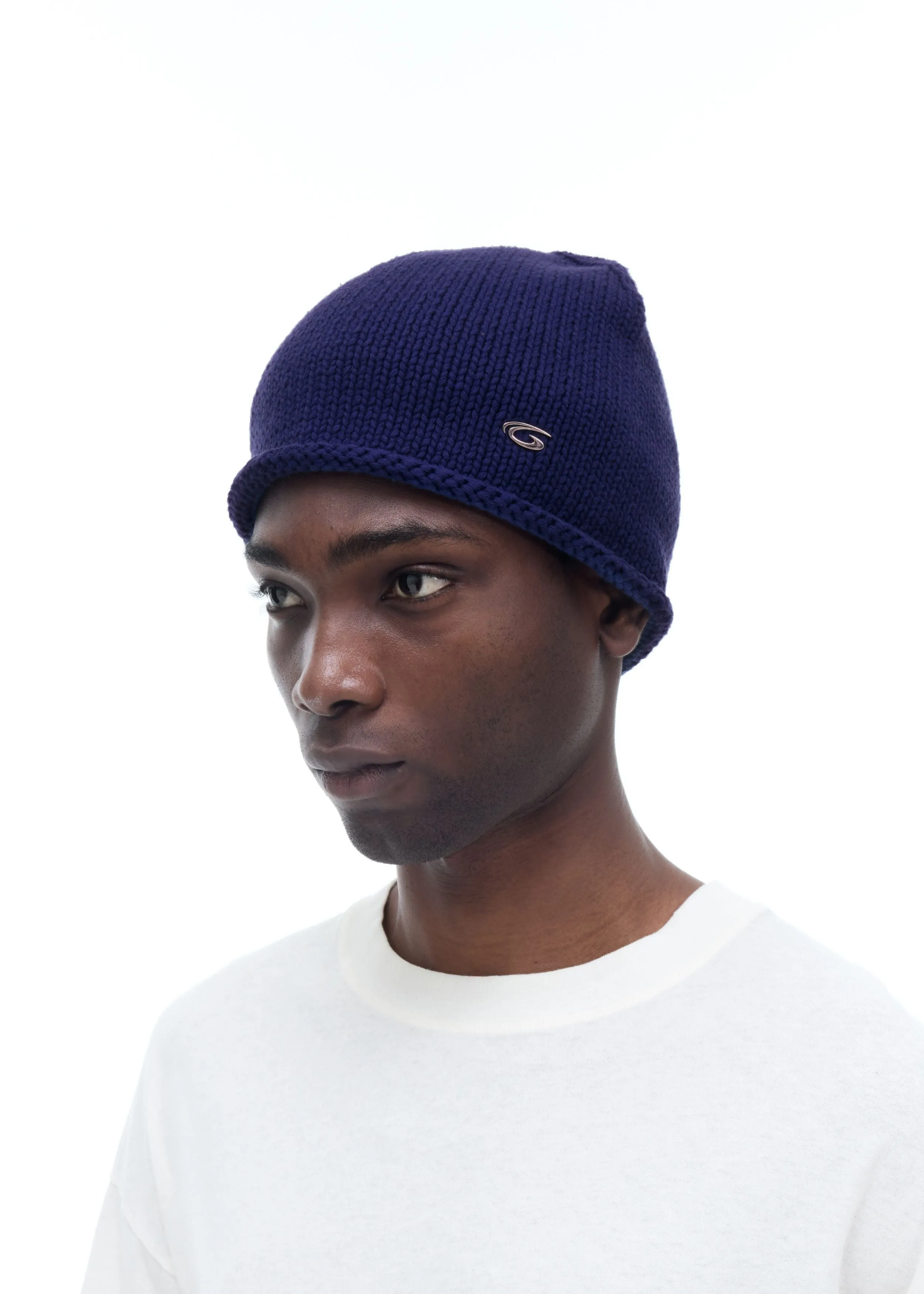METAL EMBLEM BEANIE sold by Cole Buxton product image thumbnail 3