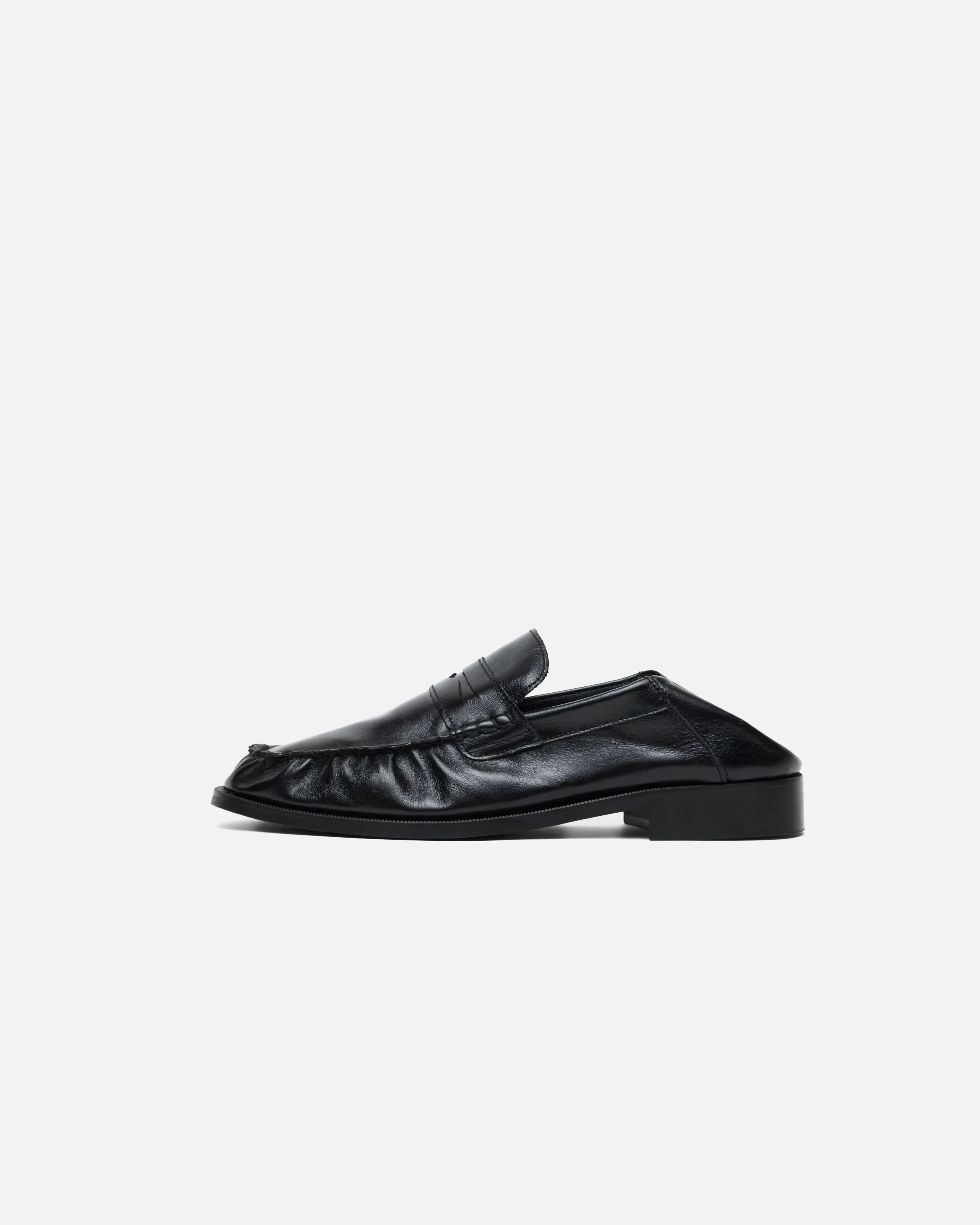 CB BLACK FOLDABLE RUCHED LOAFER sold by Cole Buxton product image thumbnail 2