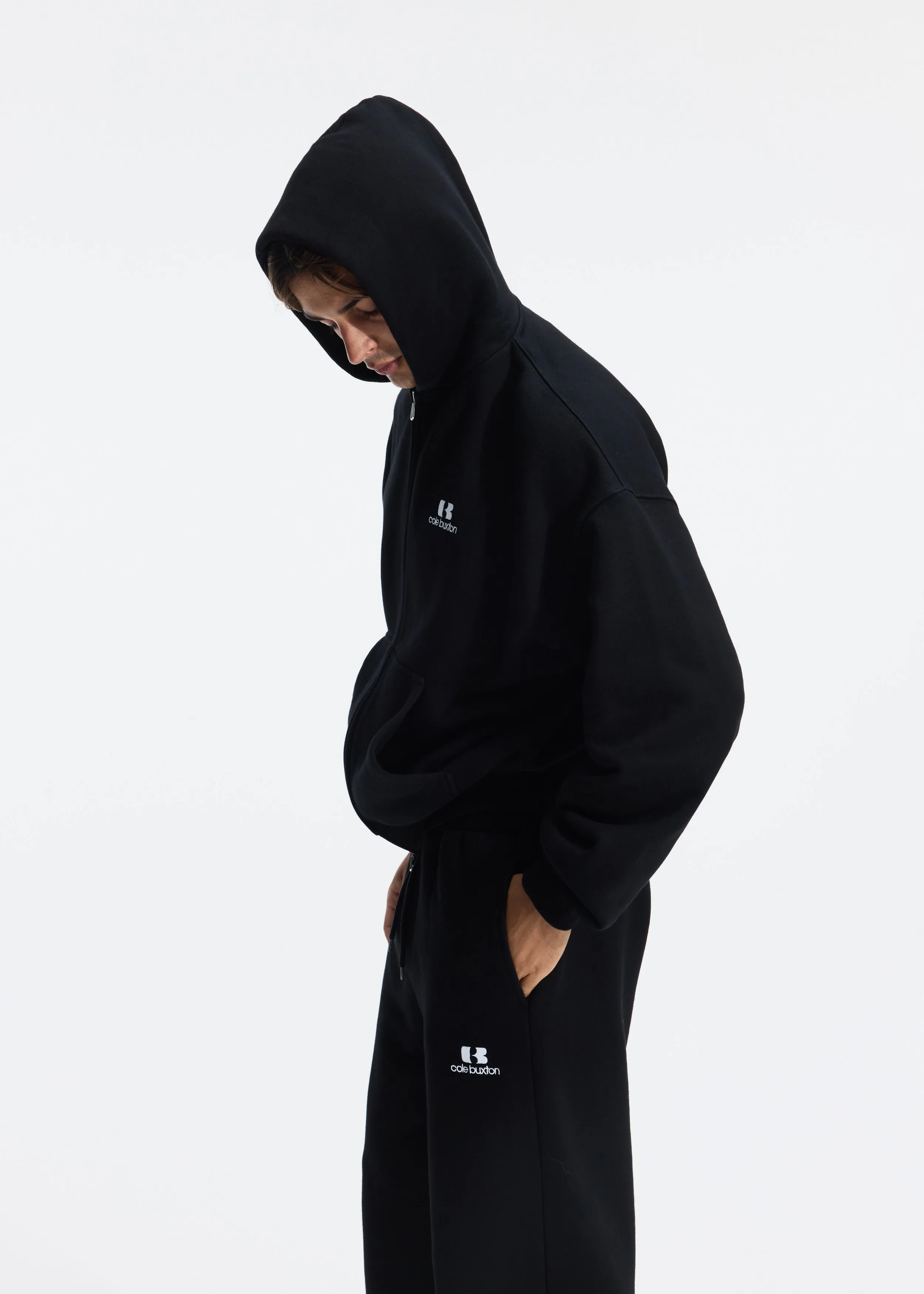 ICON LOGO ZIPPED HOODIE sold by Cole Buxton product image thumbnail 4