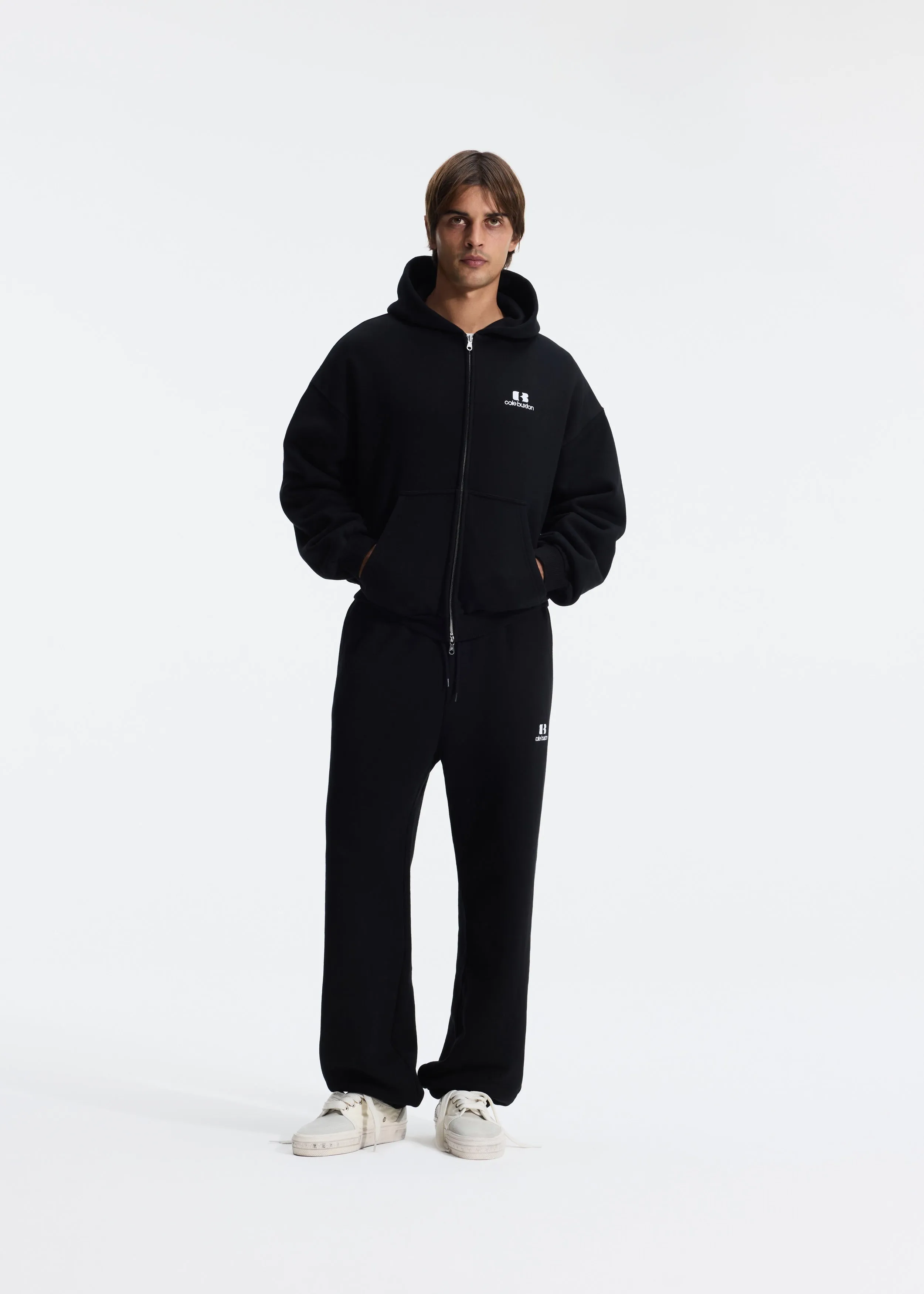 ICON LOGO ZIPPED HOODIE sold by Cole Buxton product image thumbnail 3