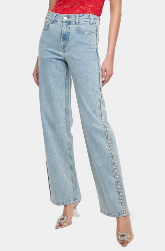 Erika Crystal Jeans sold by Hemline