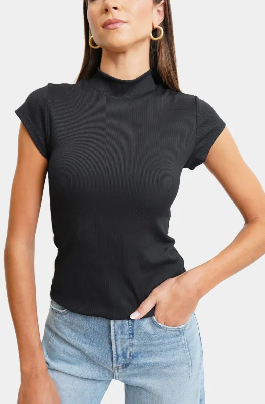 The Mock Neck Top sold by Hemline