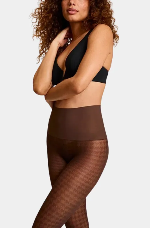 Houndstooth Sheer sold by Hemline