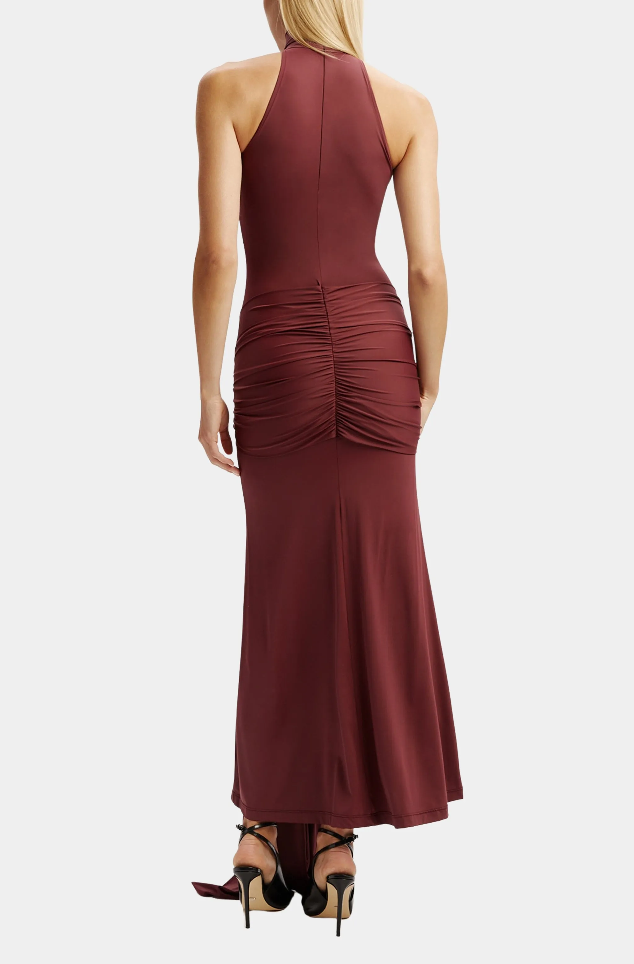 Isadora Maxi Tie Front Dress sold by Hemline product image thumbnail 3
