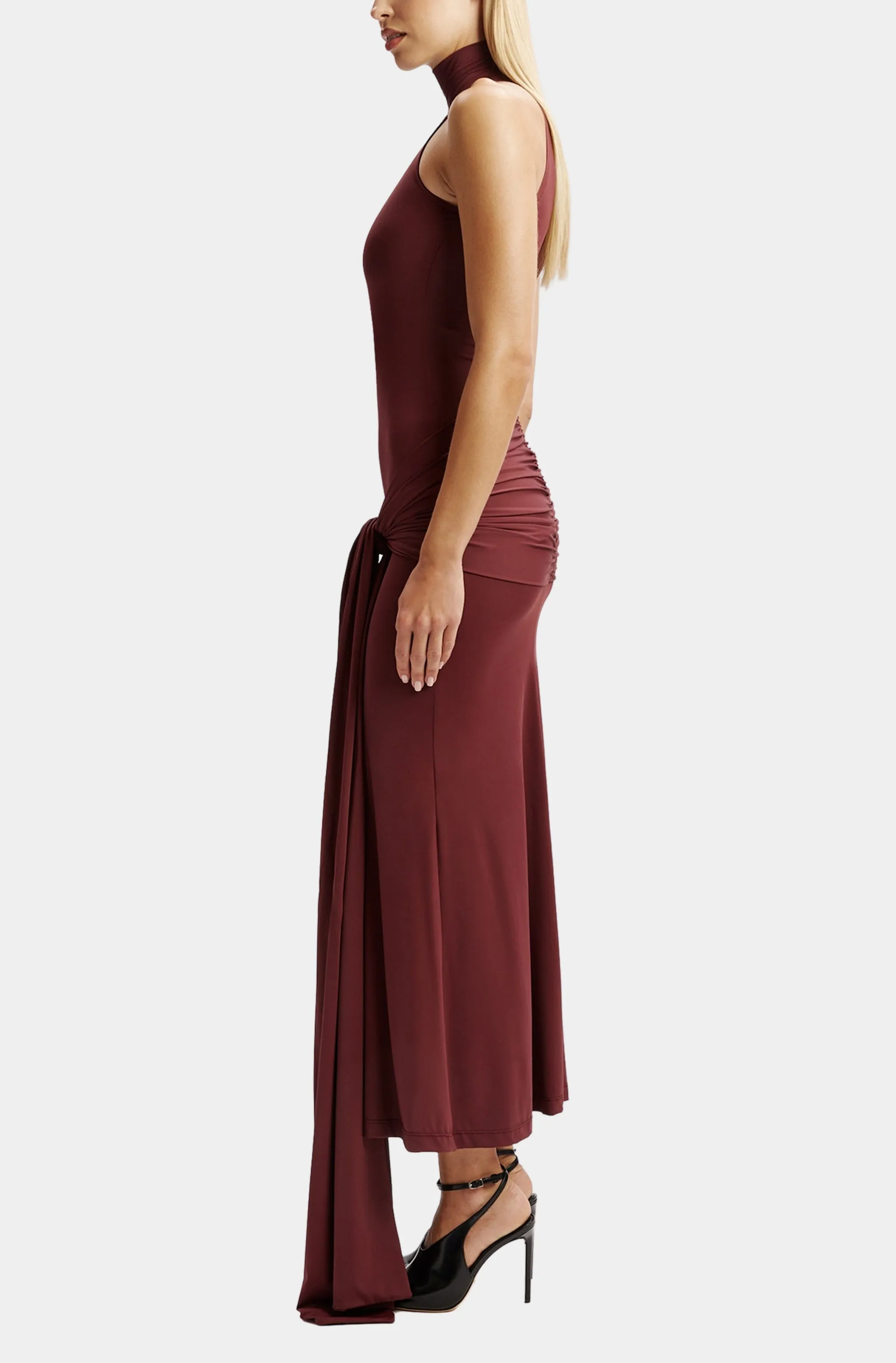 Isadora Maxi Tie Front Dress sold by Hemline product image thumbnail 2