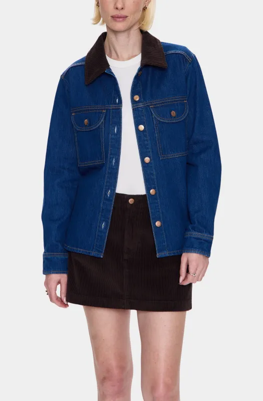 Devon Relaxed Shacket sold by Hemline