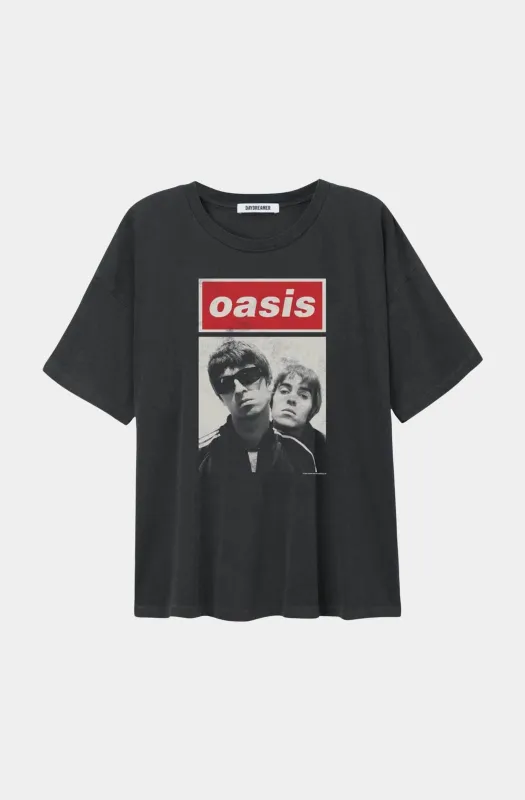 Oasis Liam And Noel Merch Tee sold by Hemline