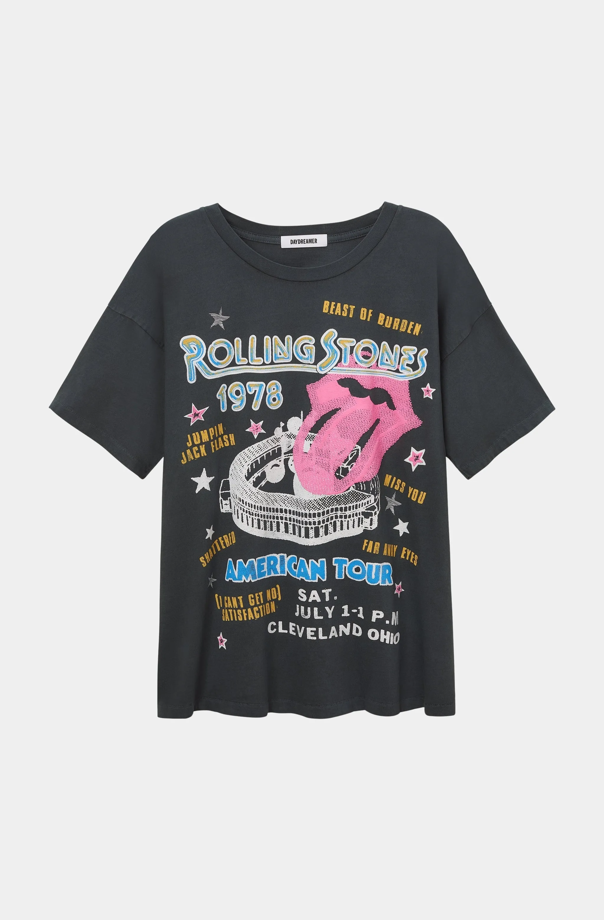 Rolling Stones 1978 American Tour Merch Tee sold by Hemline