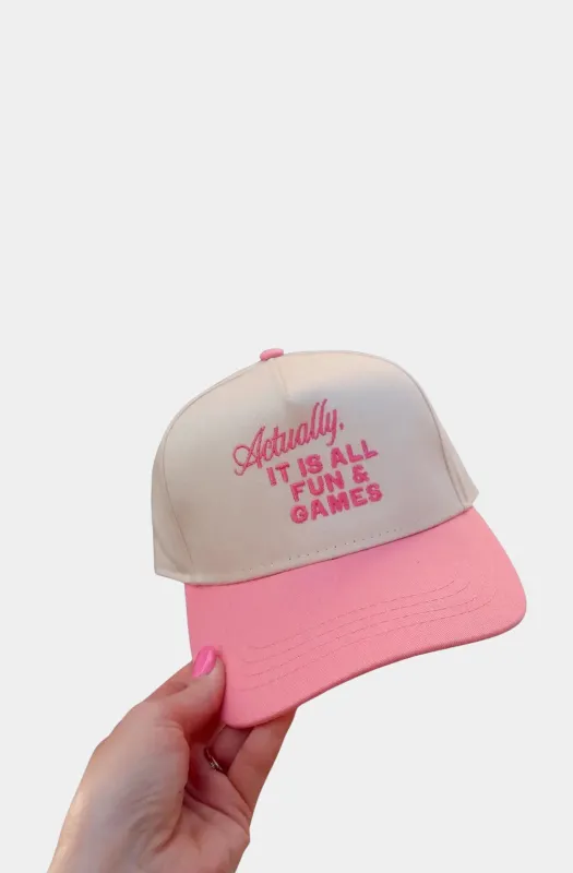 Actually It Is All Fun & Games sold by Hemline