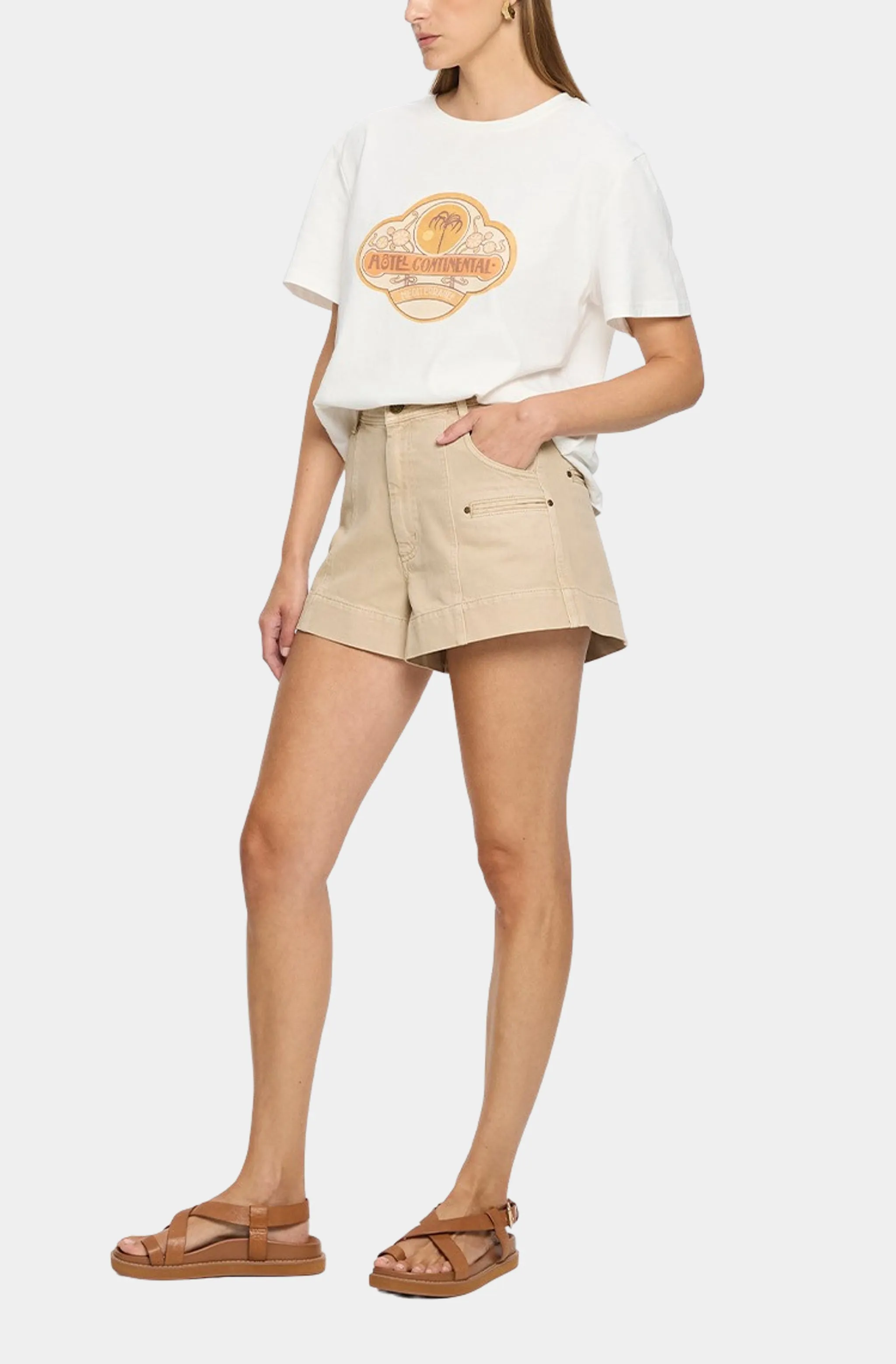 Evie Denim Short sold by Hemline product image thumbnail 3