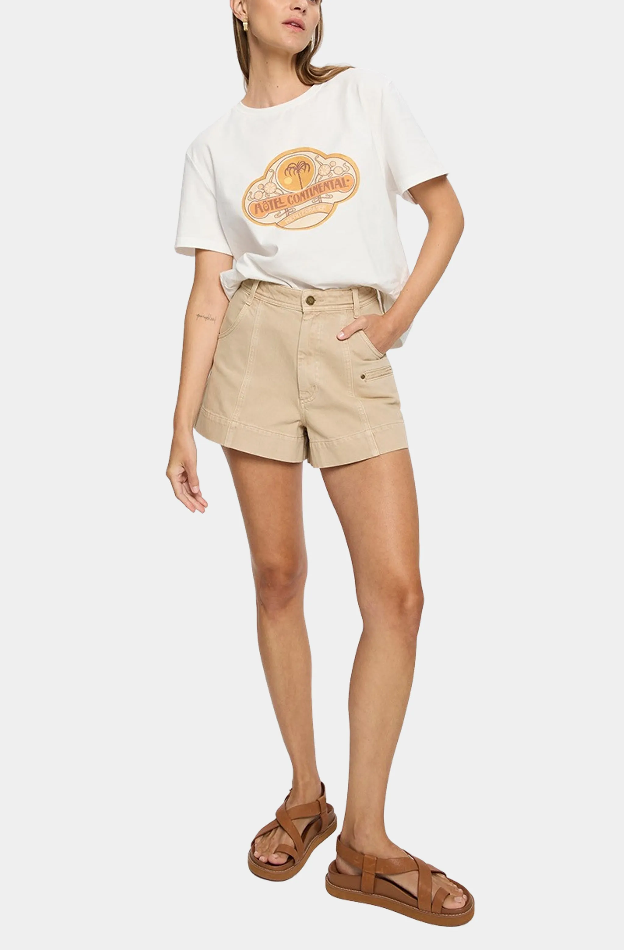 Evie Denim Short sold by Hemline product image thumbnail 4