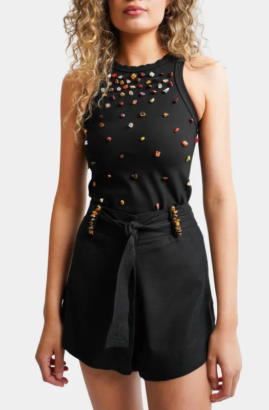 Beaded Tank Top sold by Hemline