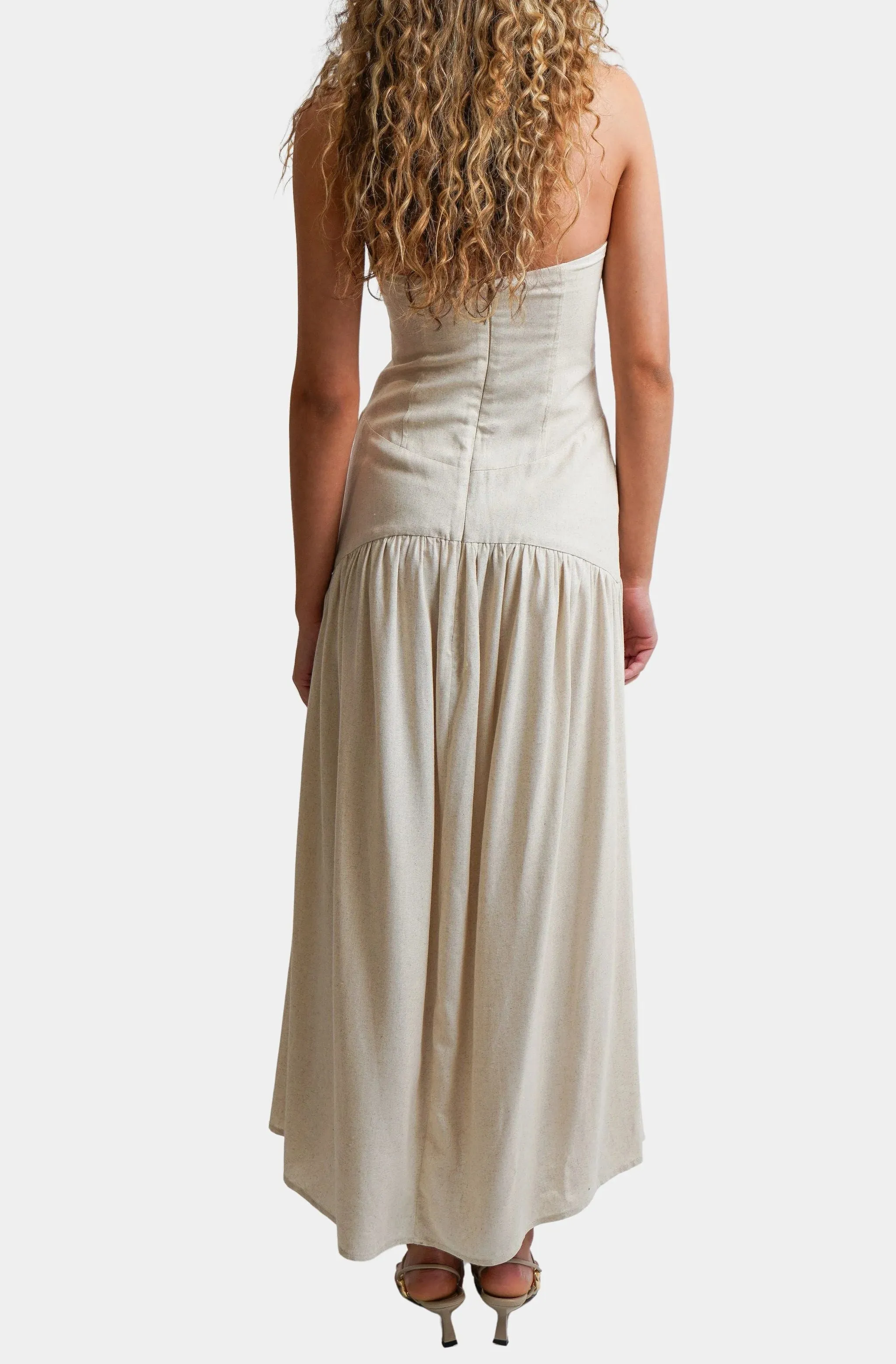 Maxi Strapless Dress sold by Hemline product image thumbnail 4