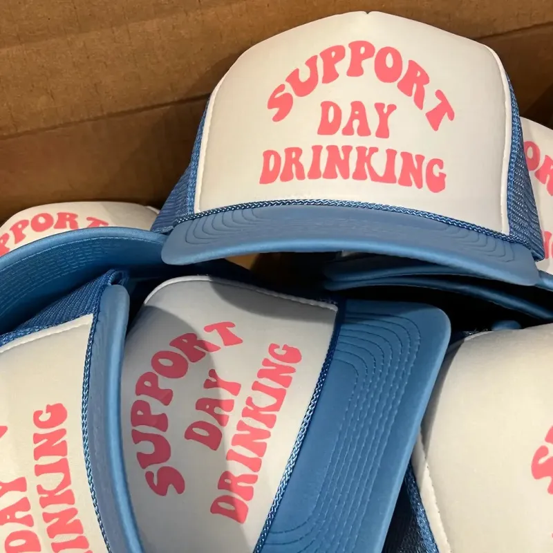 Support Day Drinking Hat sold by Hemline