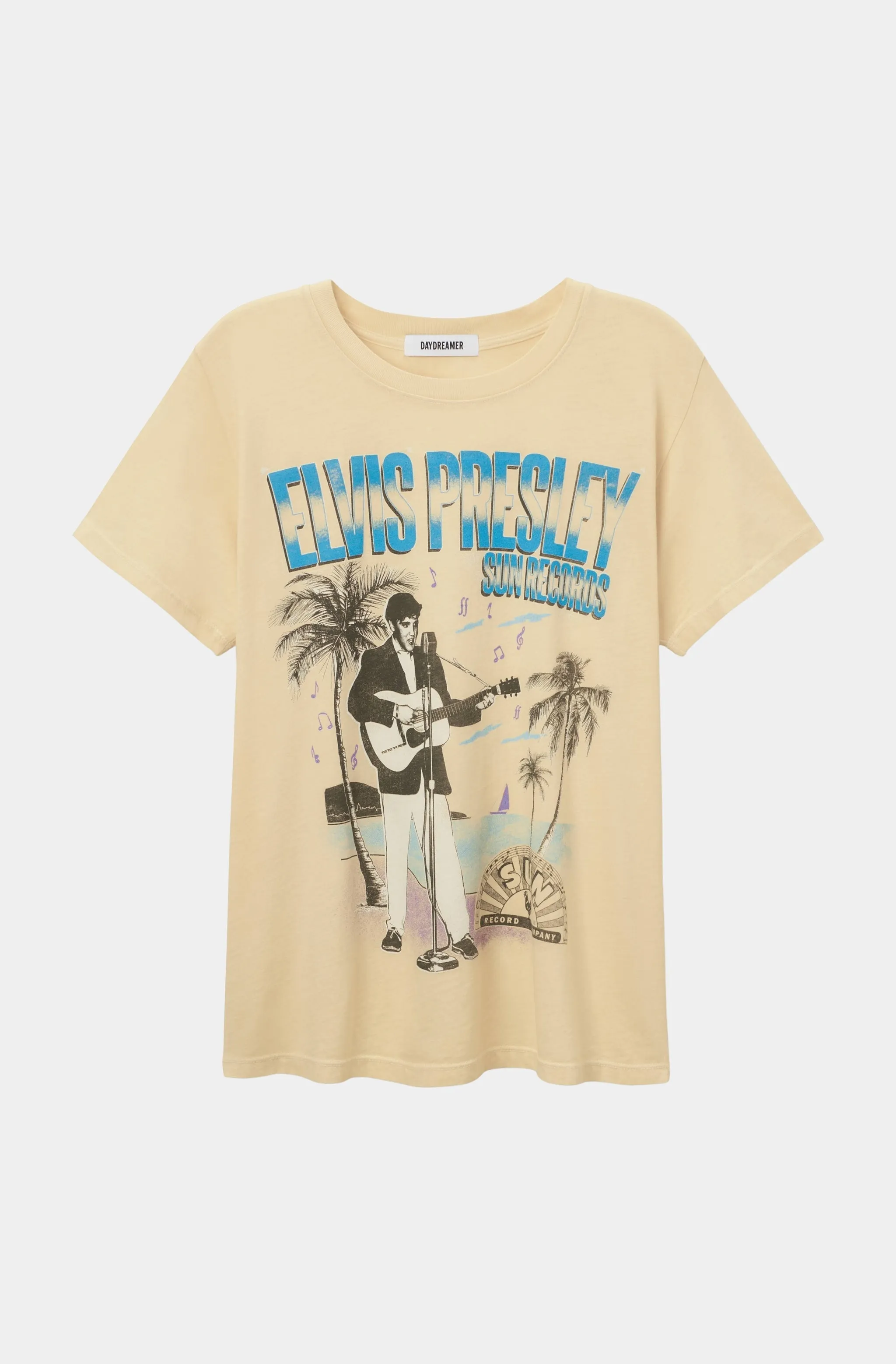 Sun Records x Elvis Beach Scene Encore Tee sold by Hemline
