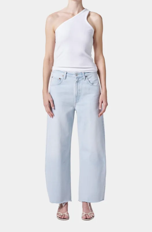 Low Curve Fray Pants sold by Hemline